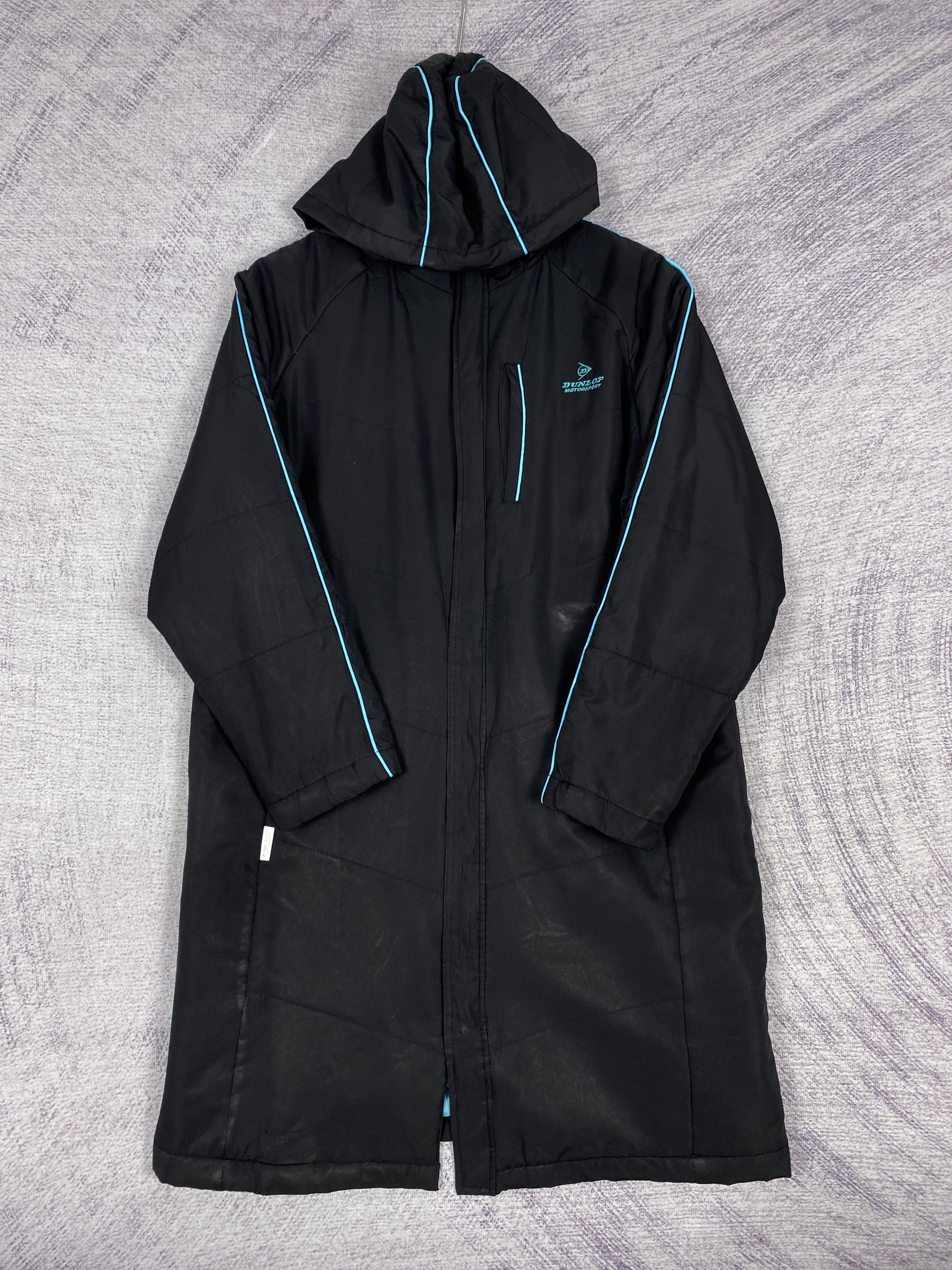 Dunlop Vintage Dunlop Hoodie Zip Up Sportwear Jacket Size US L / EU 52-54 / 3 - 4 Thumbnail