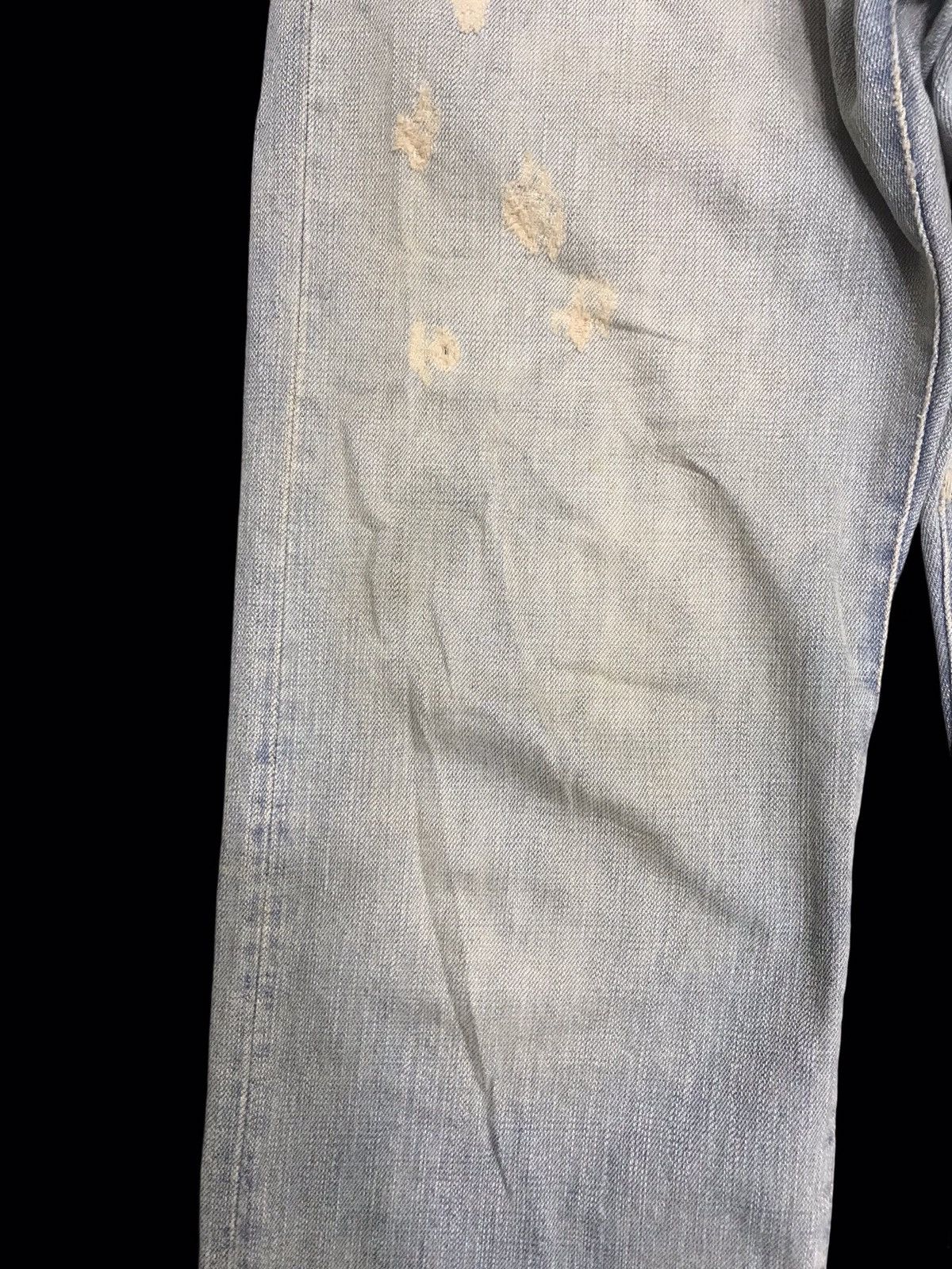 Japanese Brand 💥HIGH END SEDITIONARIES💥GOA MUD WASH DISTRESSED DENIM F373 Size US 31 - 8 Thumbnail