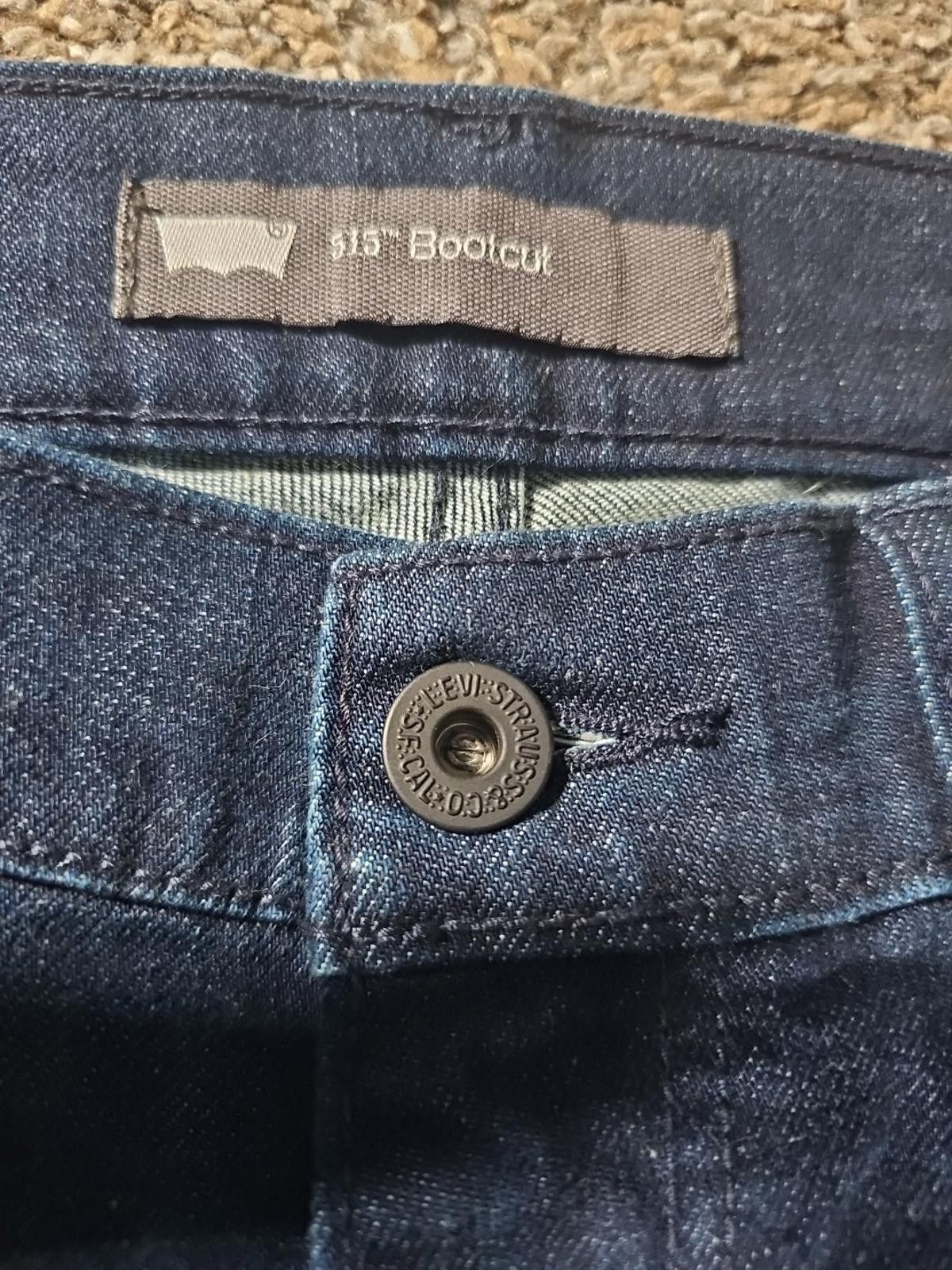 Levi's Levi 515 Bootcut 10M 30x32 Jeans Size 32" / US 10 / IT 46 - 2 Thumbnail