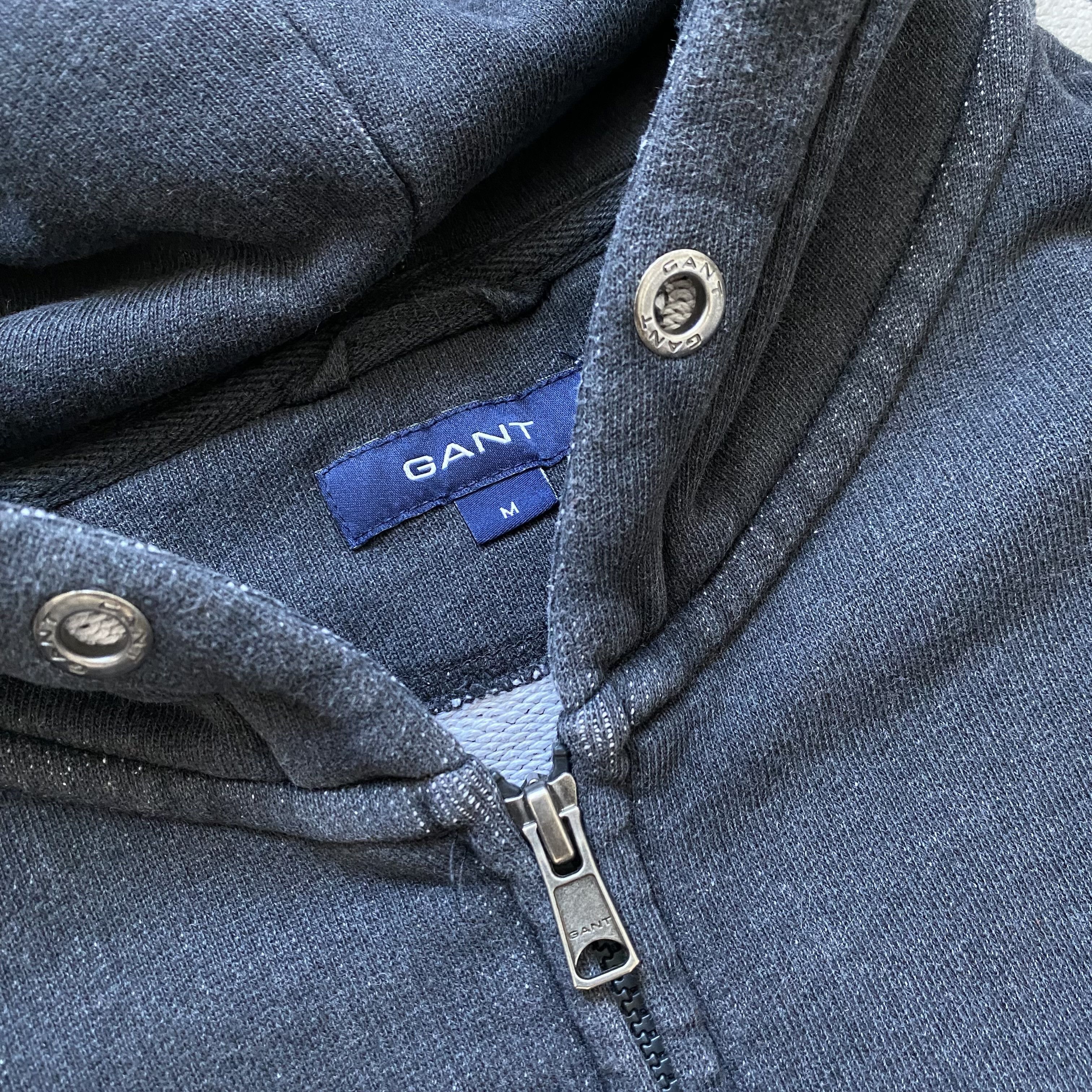 Polo Ralph Lauren Vintage Ralph Lauren Faded Heavy Hoodie GANT ZIP Up Y2K Size US M / EU 48-50 / 2 - 8 Thumbnail