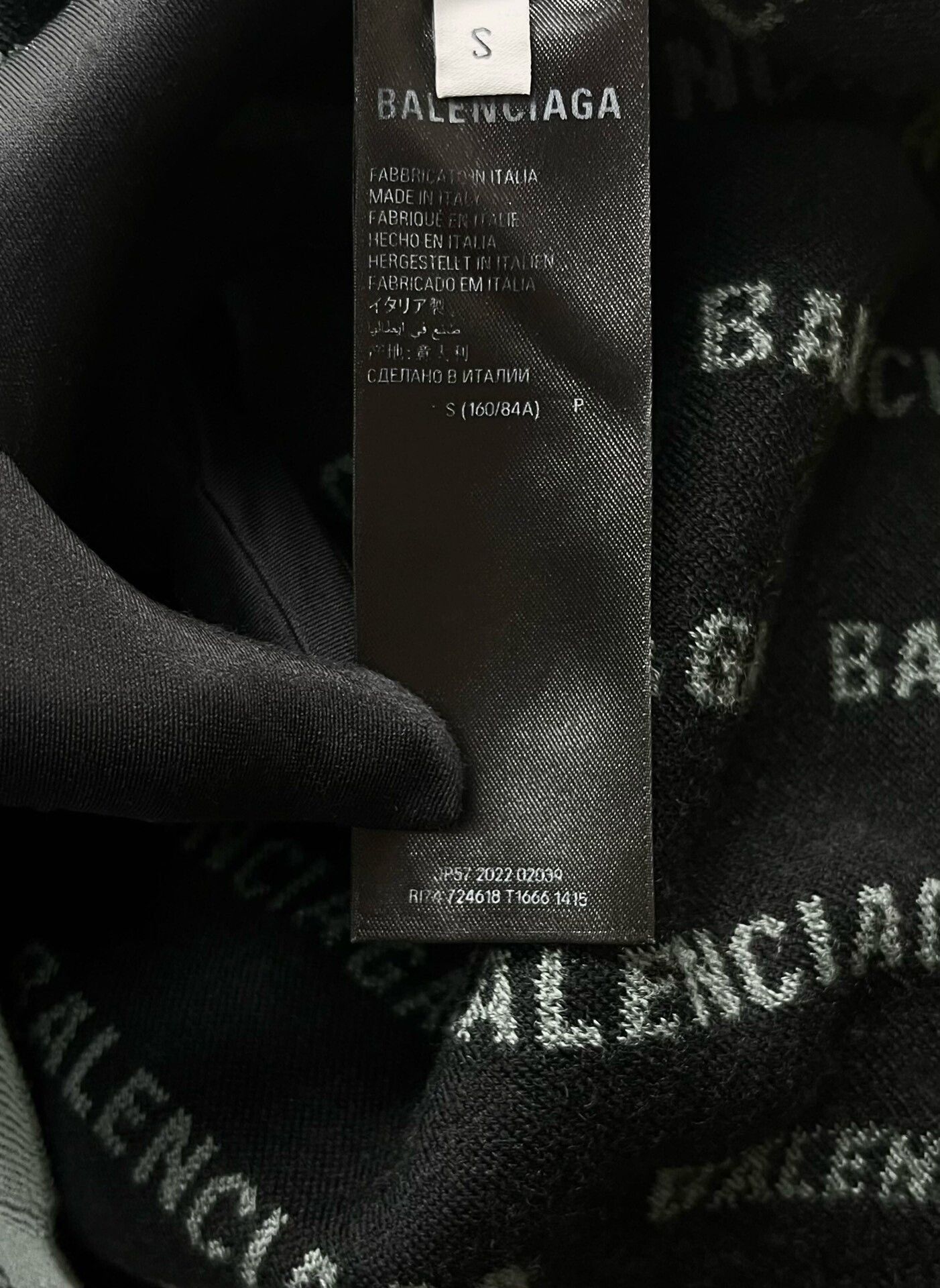 Balenciaga Balenciaga Logo Knit Sweater Size US XXS / EU 40 - 4 Thumbnail