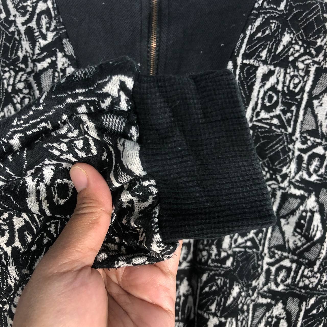 Japanese Brand Vintage Root Three Half Zipper Sweatshirt Size US M / EU 48-50 / 2 - 10 Thumbnail