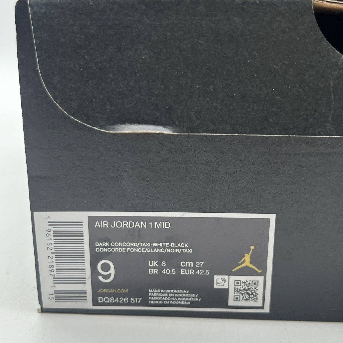Nike Air Jordan 1 mid lakers Size US 9 / EU 42 - 6 Thumbnail