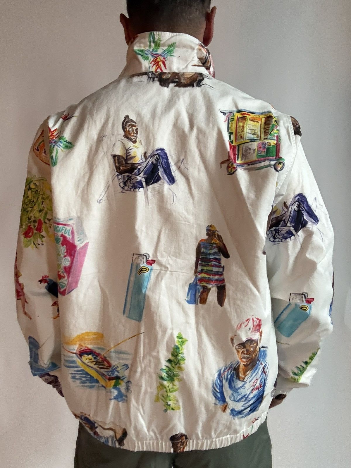 Palace Palace Trolley Jacket XL - white - New With Tags Size US XL / EU 56 / 4 - 3 Thumbnail