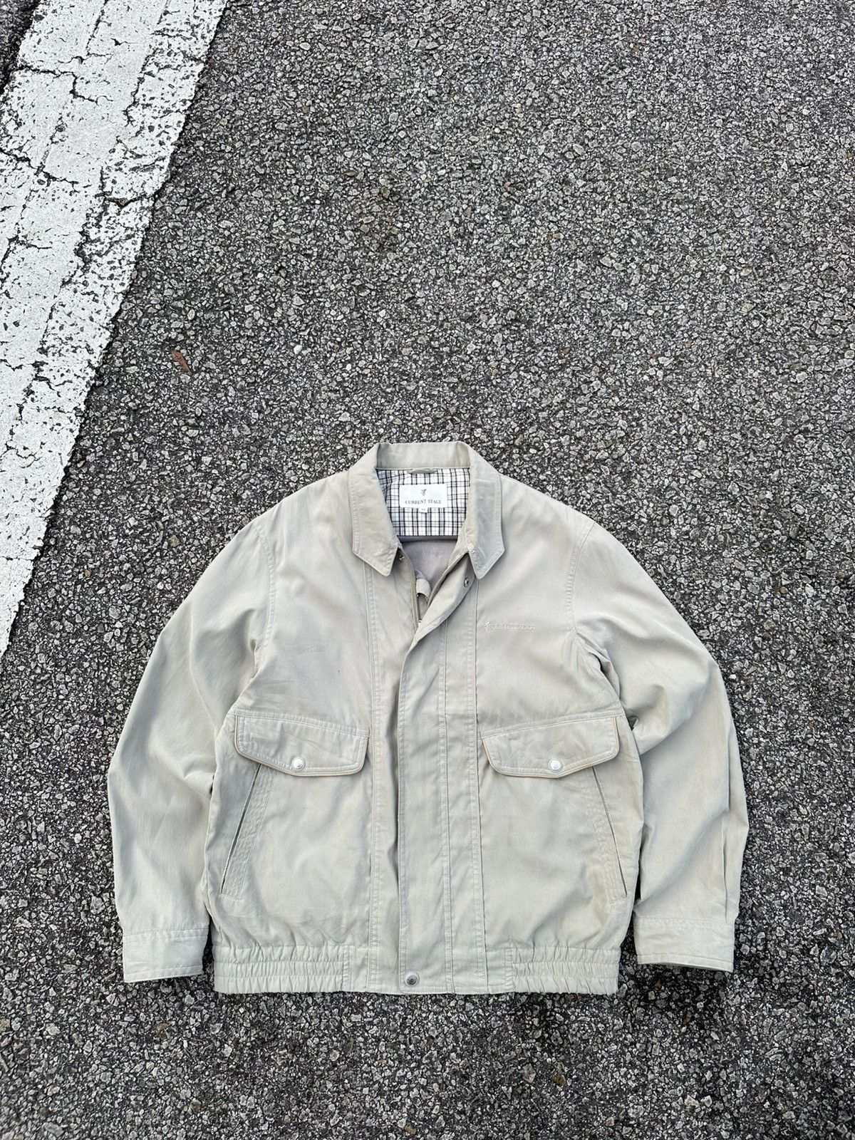 Japanese Brand 👹Current Stage Light Bomber Jacket Size US M / EU 48-50 / 2 - 1 Thumbnail