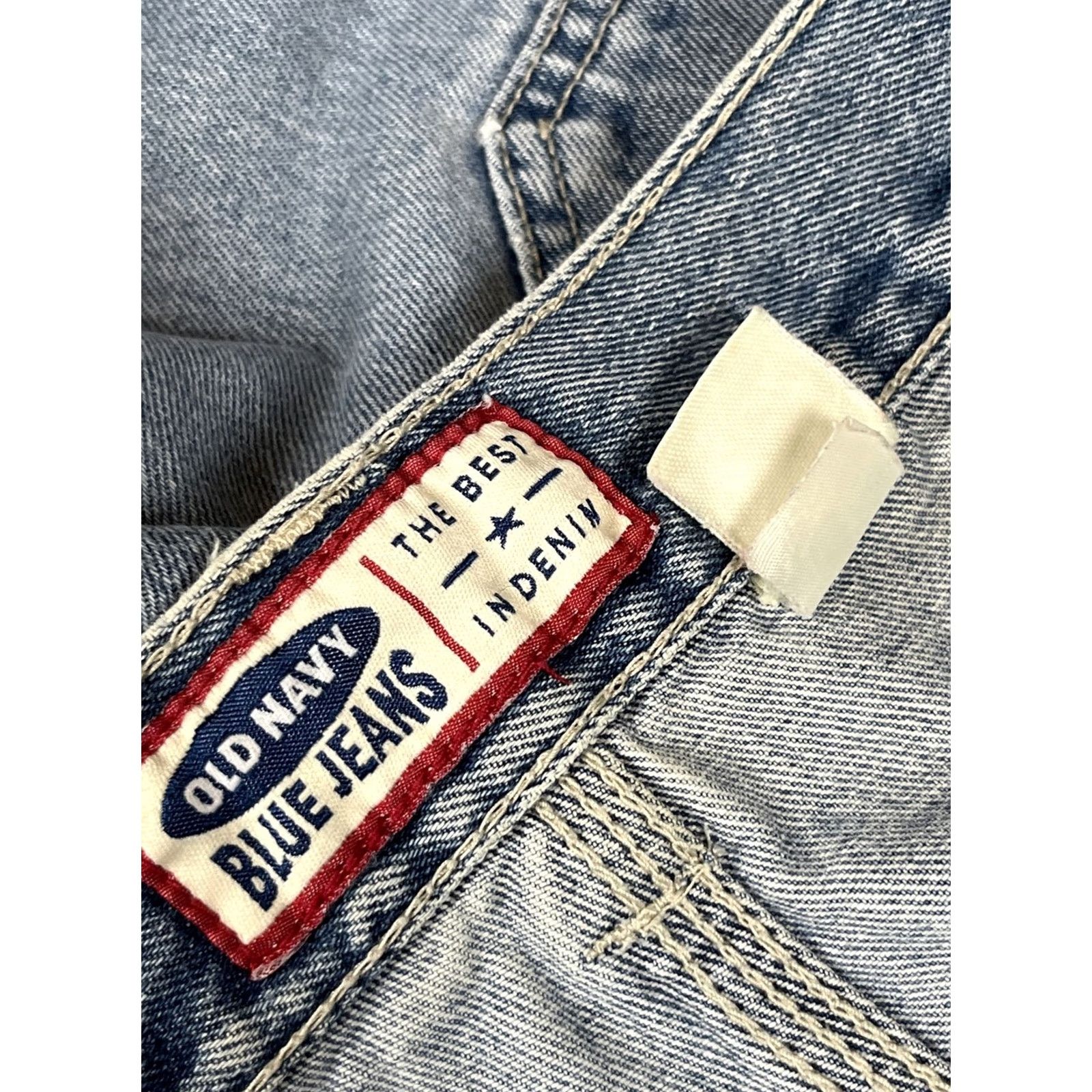 Old Navy VINTAGE Old Navy Jeans Men 34x31 Denim 5-Pocket Distressed Straight 90s Grunge Blue Waist 31 Inseam 31 Regular Size 34x31 Size US 34 / EU 50 - 6 Thumbnail