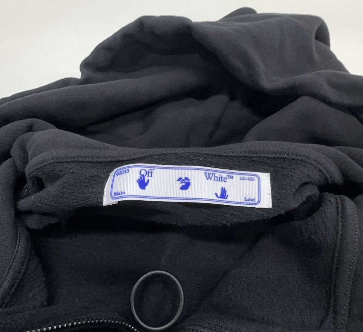Off-White OFF-WHITE Tape Arrows Zip Up Hoodie Size US L / EU 52-54 / 3 - 4 Thumbnail