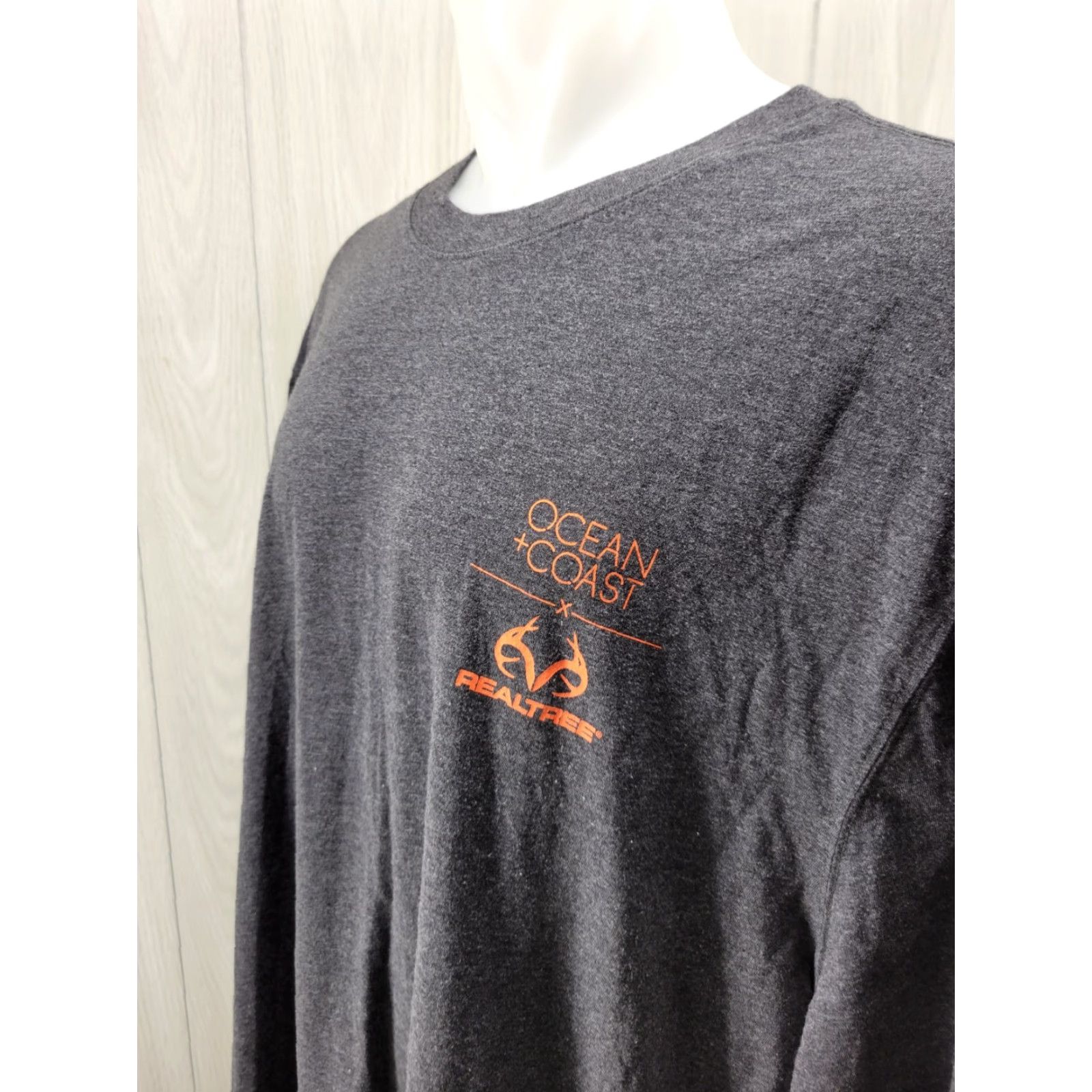 Vintage VINTAGE Ocean + Coast Realtree T-Shirt Mens XLT Long Sleeve Hunting Outdoor Size US XL / EU 56 / 4 - 4 Thumbnail