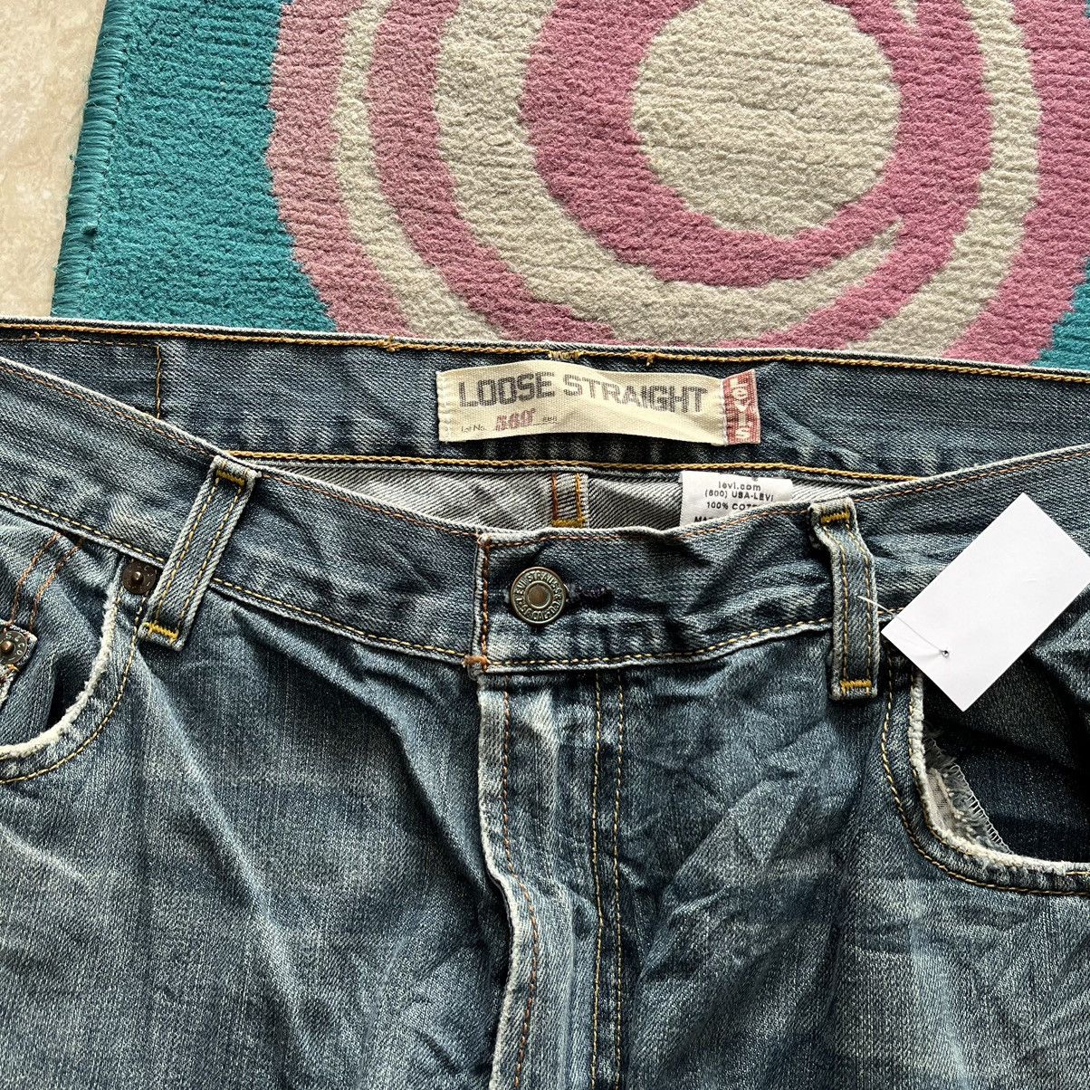 Levi's × Levi's Vintage Clothing × Vintage Vintage Y2K Levi's 569 Baggy Grunge Essential Denim Jeans Size US 36 / EU 52 - 3 Thumbnail
