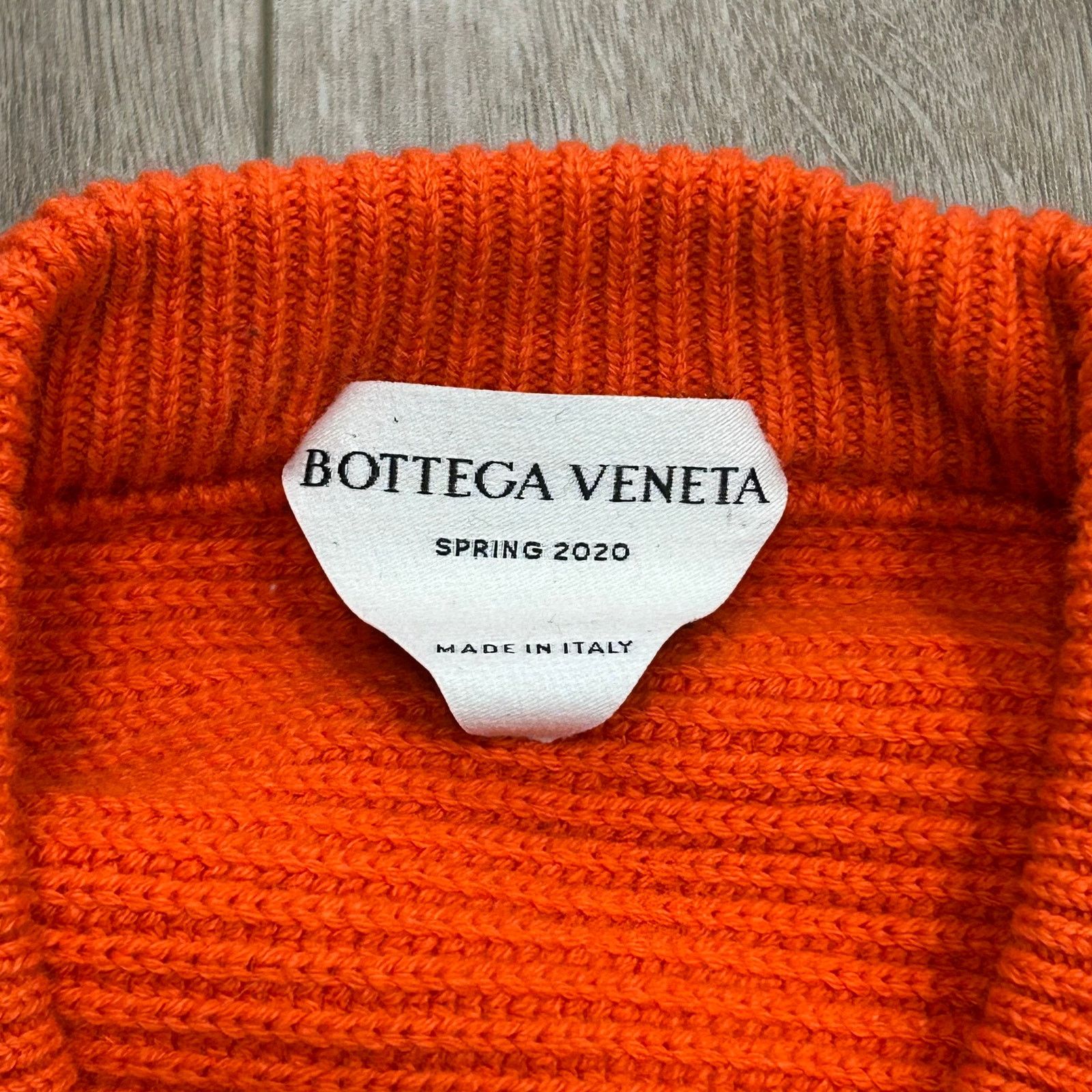 Bottega Veneta Bottega veneta paneled ribbed cashmere blend sweater SIZE 46 Size US XL / EU 56 / 4 - 6 Thumbnail