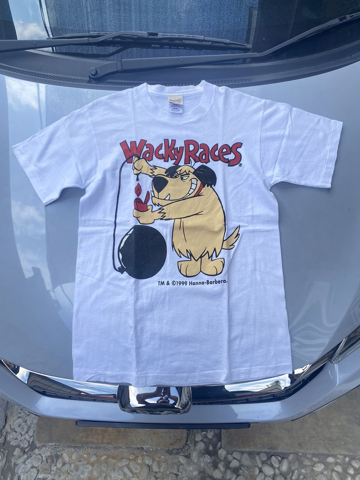 Cartoon Network × Fruit Of The Loom × Vintage 💸NEED GONE💸 Vintage 90s wacky races dastardly muttley tee Size US S / EU 44-46 / 1 - 1 Thumbnail