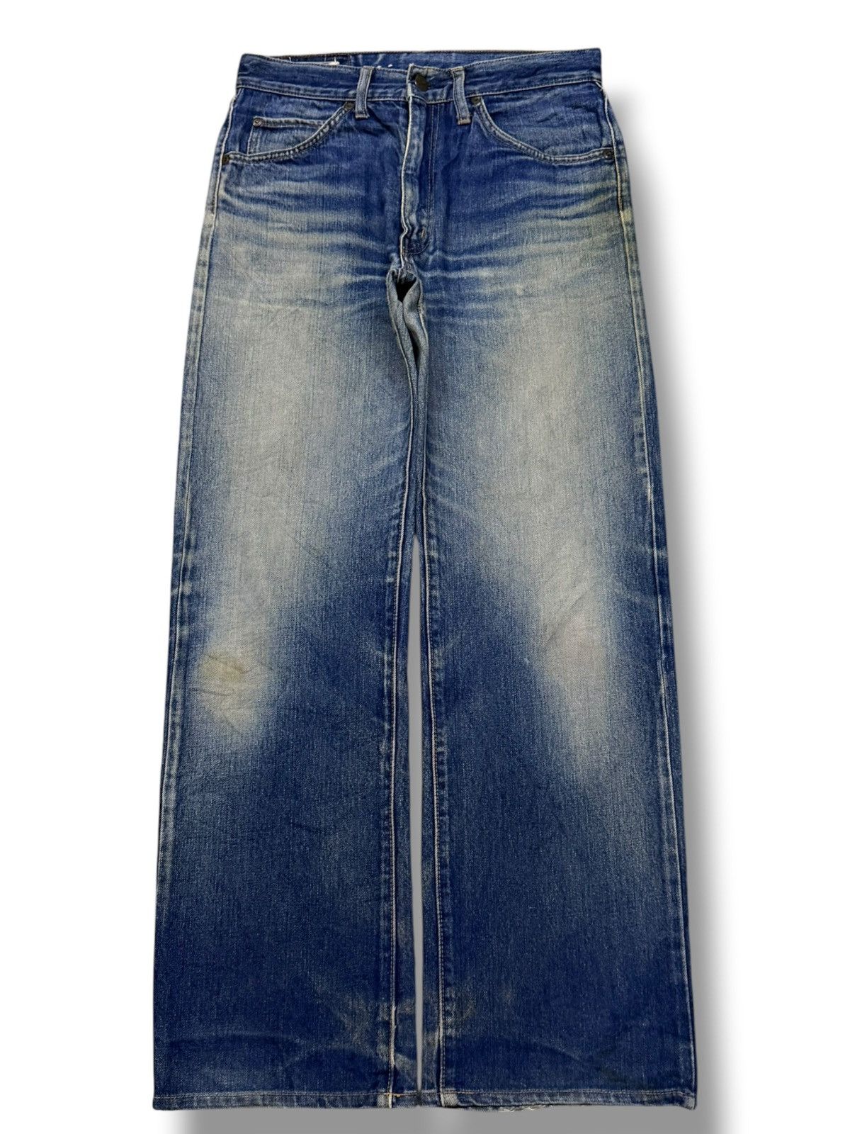 Big John Vintage 80s BIG JOHN BIG-WASHING Japan | Relaxed Straight 29 Size US 29 - 2 Thumbnail