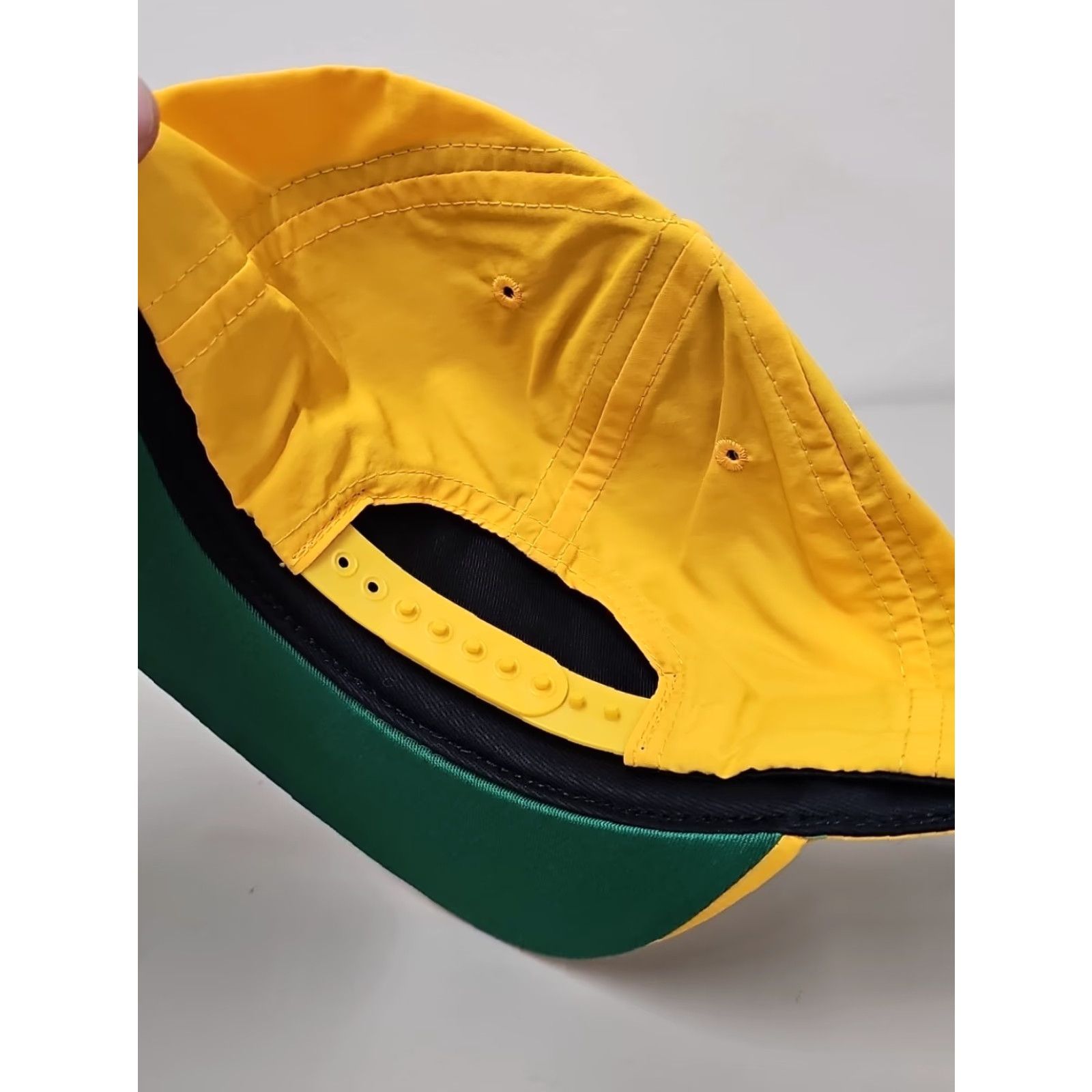 Rhude Rhude LORIENT RACING Yellow Hat Cap Authentic NEW One Size Men Adjustable Baseball Cap Cap Ancient Deadstock Fall Spring Summer Winter Gents Mens Size ONE SIZE - 3 Thumbnail