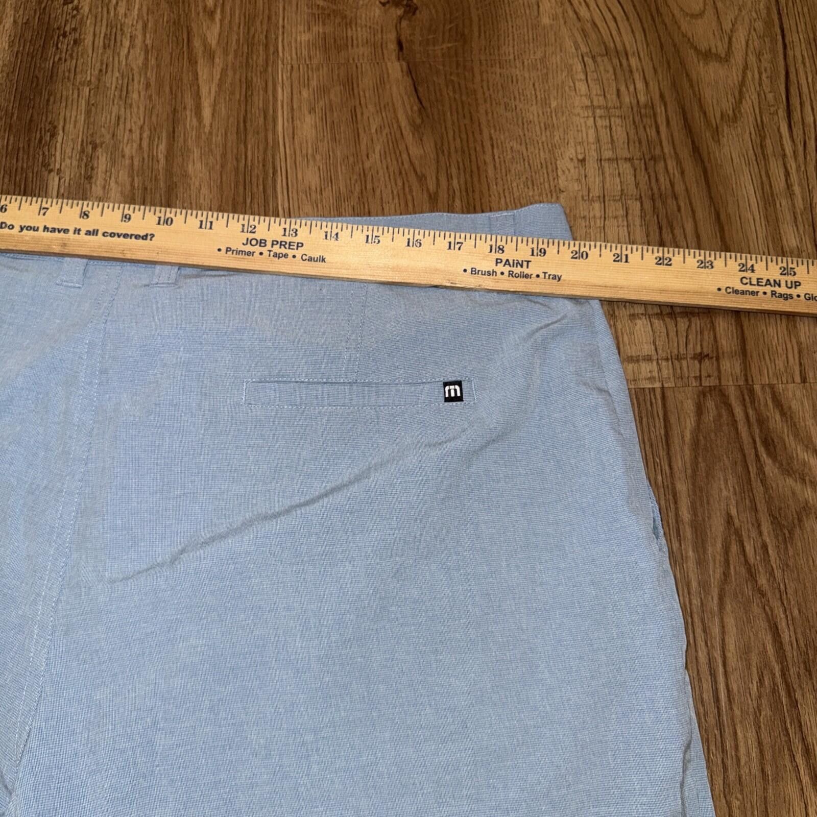 TravisMathew Travis Mathew Shorts Blue Beck Stretch Performance Golf Size US 38 / EU 54 - 8 Thumbnail