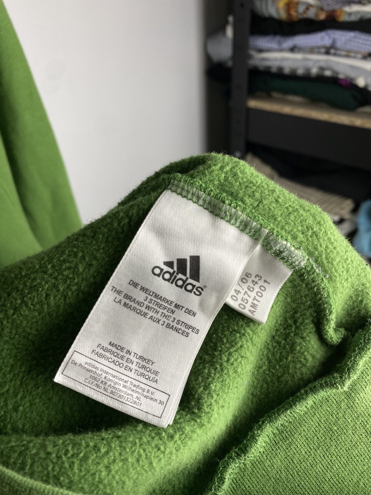 Adidas × Vintage Vintage 90s Adidas Central Big Logo Sweatshirt Y2K Size US M / EU 48-50 / 2 - 5 Thumbnail