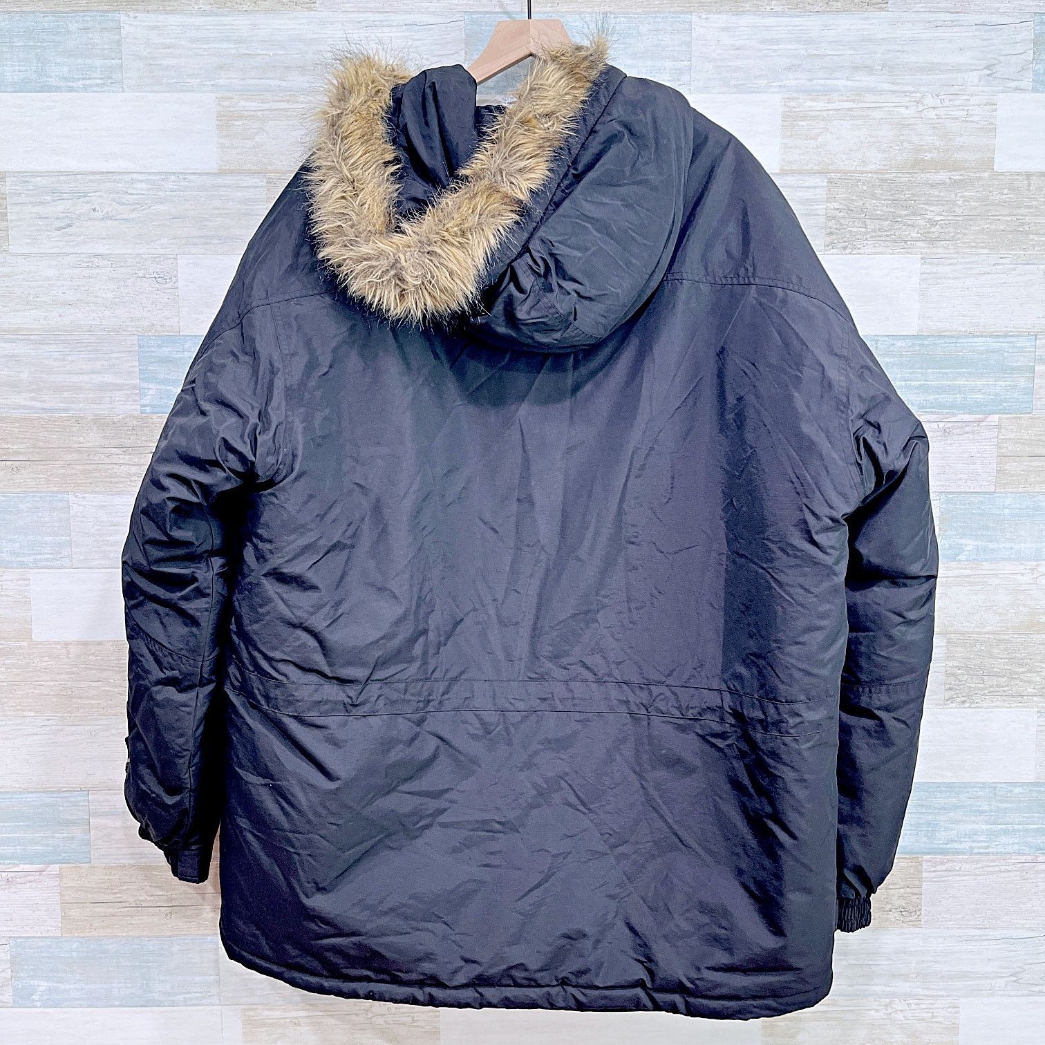 Rocawear × Vintage Rocawear Vintage 90s Y2K Nylon Parka Jacket Black Mens 2XL Size US XXL / EU 58 / 5 - 4 Thumbnail