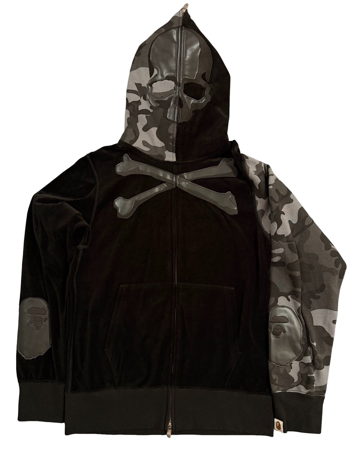 Bape BAPE x Mastermind Japan Skull Camo Hoodie Size M Size US M / EU 48-50 / 2 - 1 Thumbnail