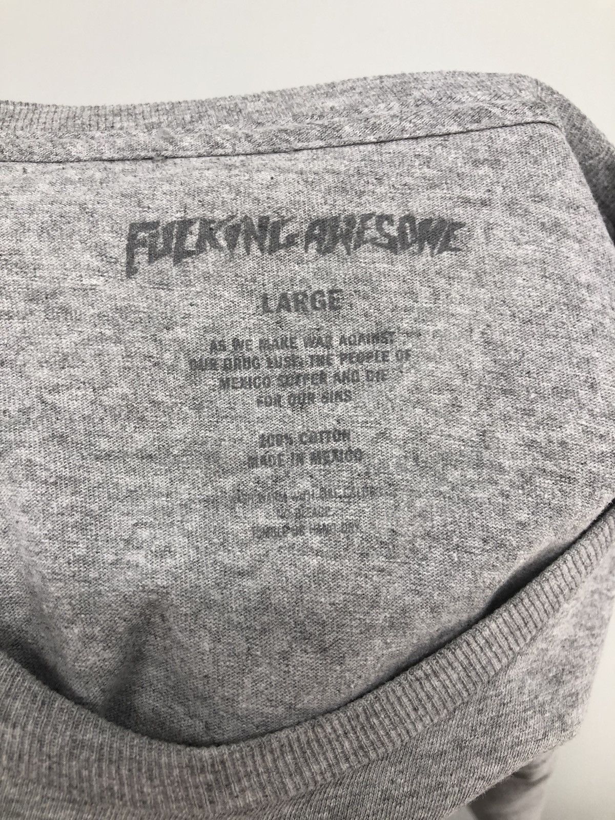 Fucking Awesome Fucking Awesome *FUCK* Tshirt Size US L / EU 52-54 / 3 - 15 Thumbnail