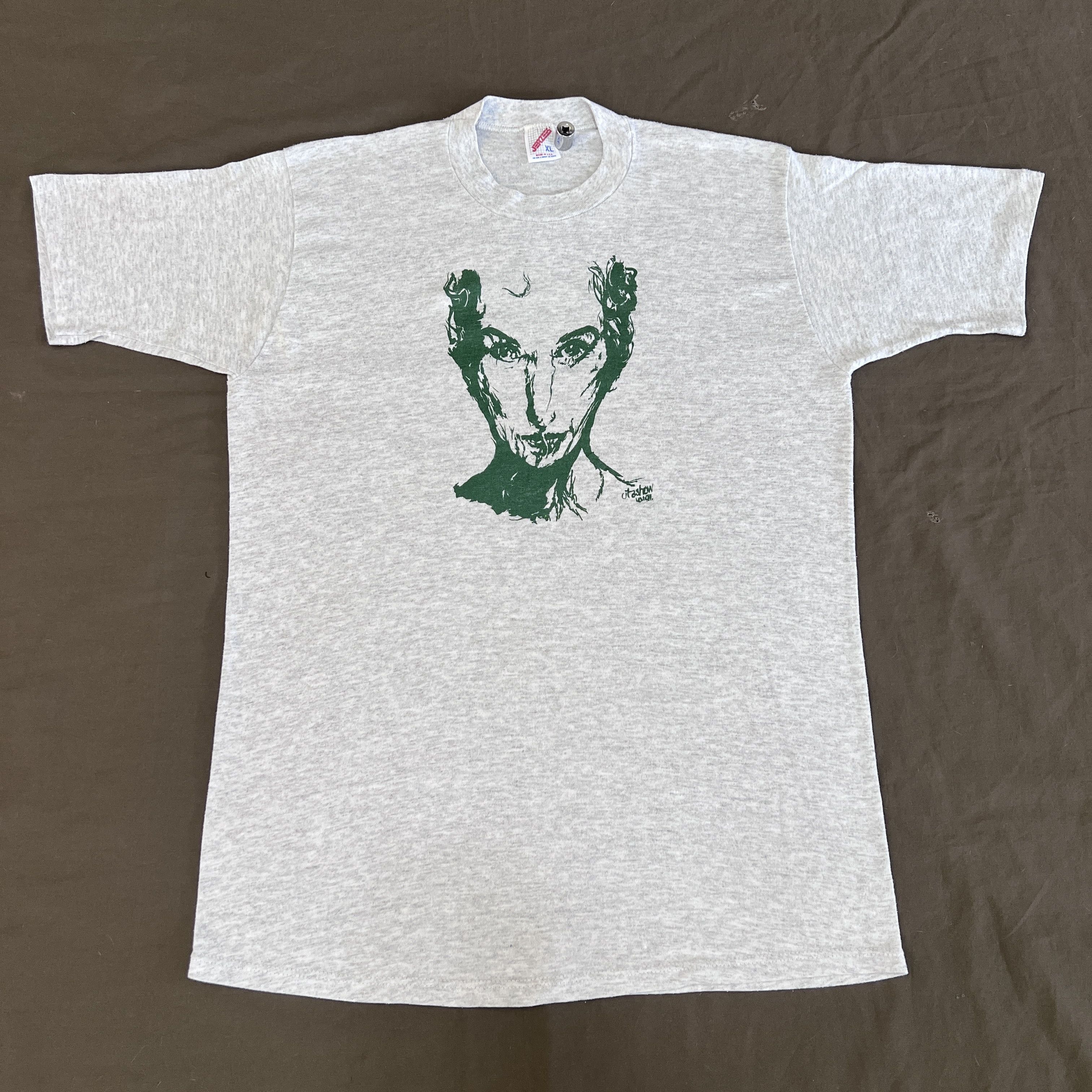 Star Of Hollywood Vintage 80s Uta Hagen actress Classic Hollywood Promo Tee Size US XL / EU 56 / 4 - 2 Thumbnail