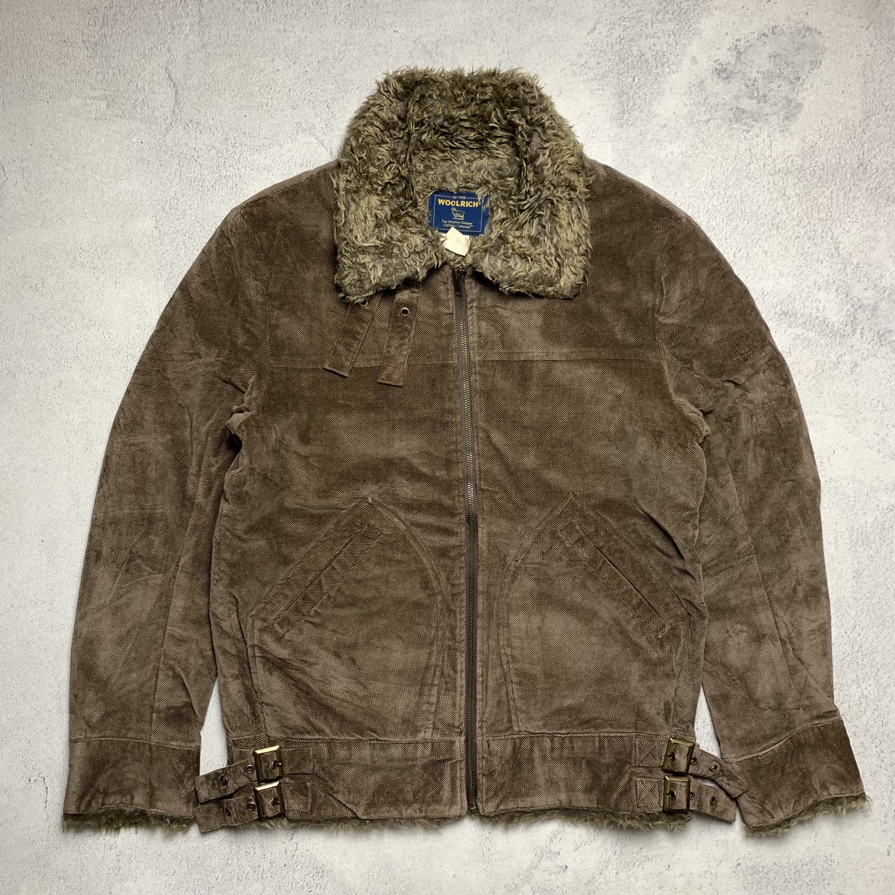 Woolrich Woolen Mills Woolrich B-3 Shearling Fur Lined Jacket Size US L / EU 52-54 / 3 - 1 Thumbnail
