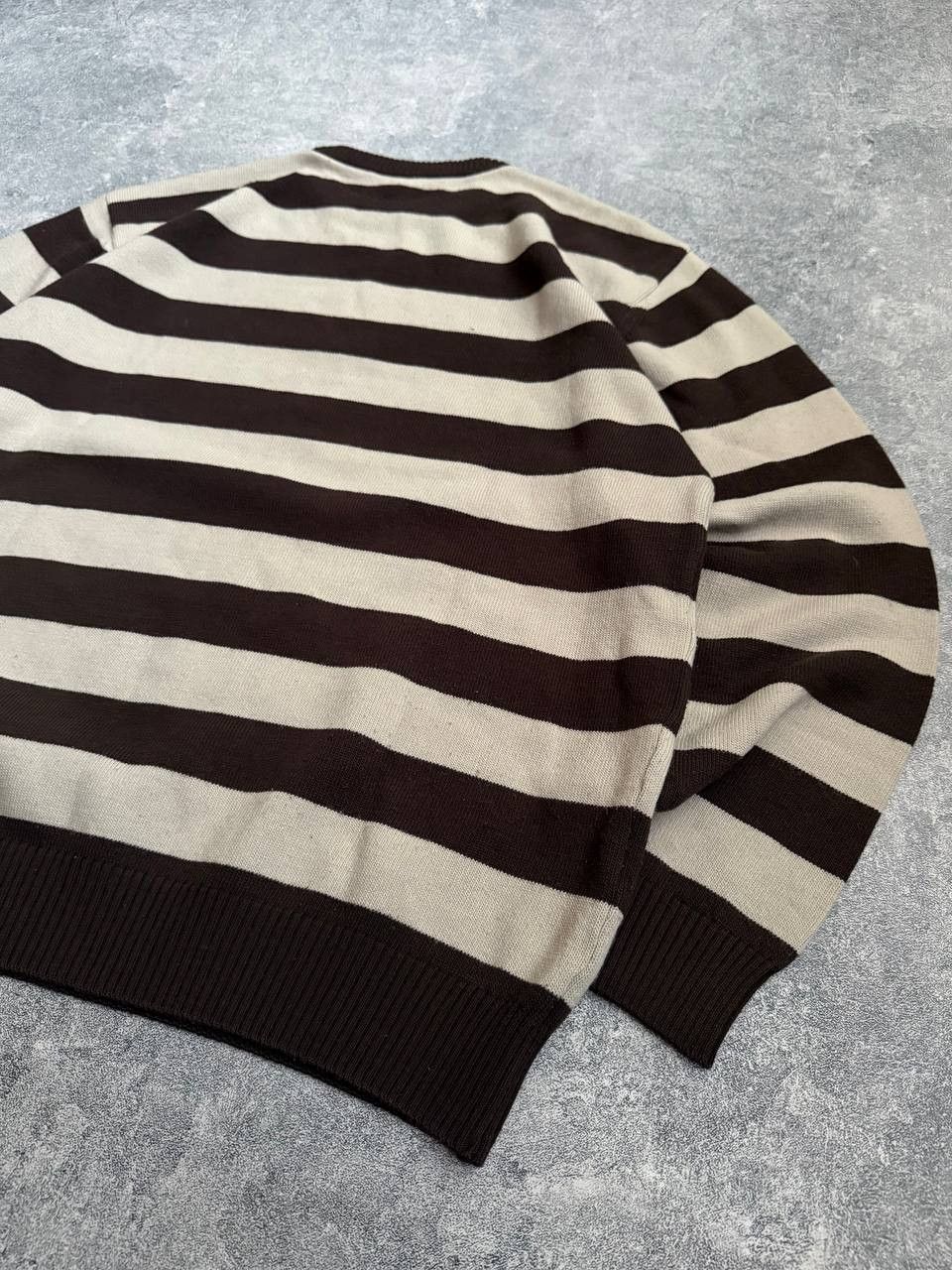 Lacoste Vintage Lacoste Stripped Sweater Mens L Size US L / EU 52-54 / 3 - 10 Thumbnail