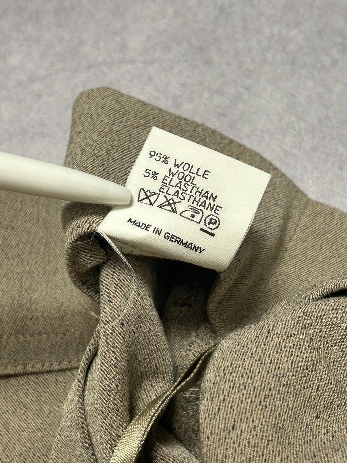 Jil Sander Women’s Jil Sander+ Wool Casual Trousers Pants Size 27" / US 4 / IT 40 - 6 Thumbnail
