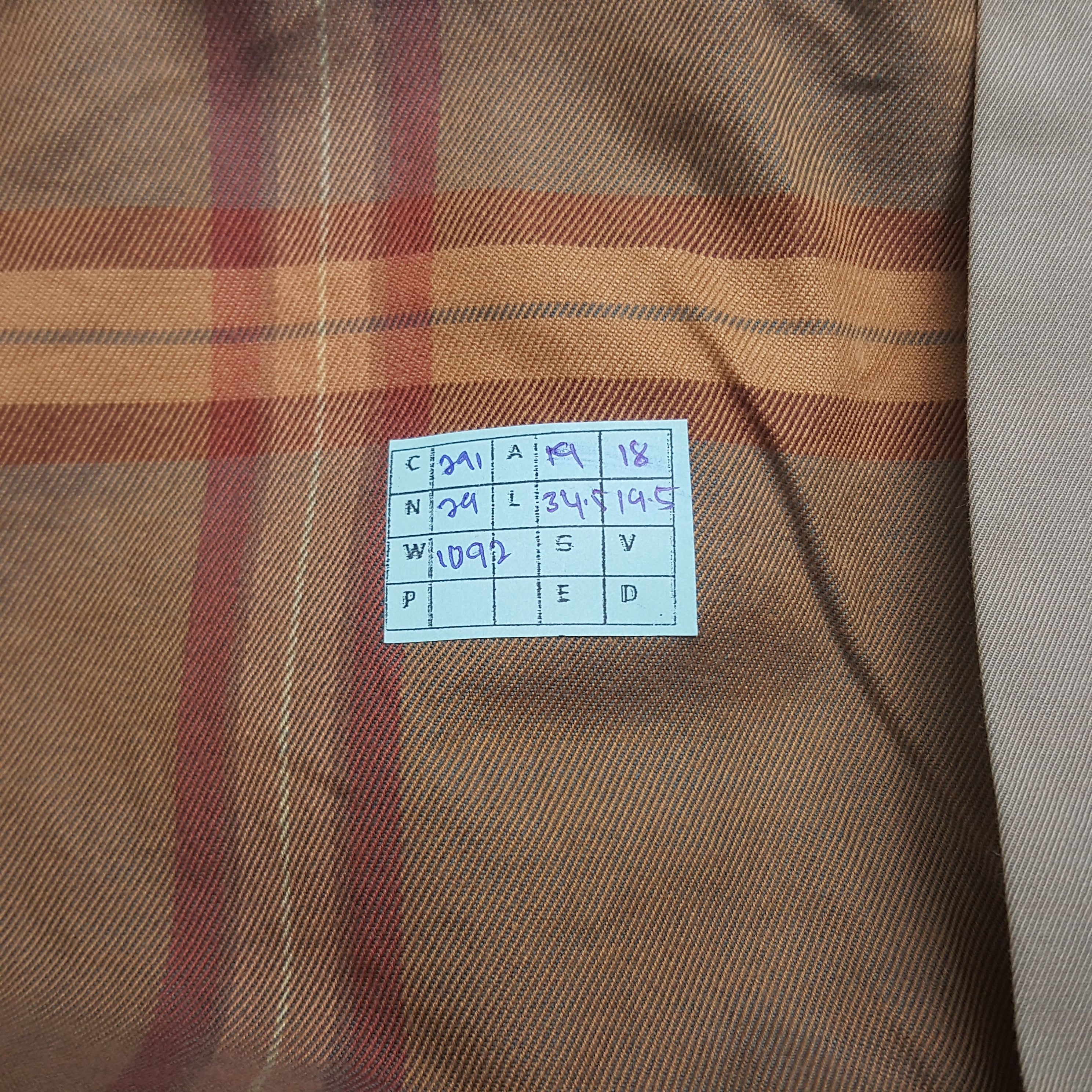Burberry × Japanese Brand × Vintage Vintage Burberrys Trench Cost Japan Jacket Size US M / EU 48-50 / 2 - 7 Thumbnail