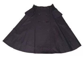 Vivienne Westwood Vivienne Westwood Black Double-Breasted Skirt Size 22" - 1 Thumbnail