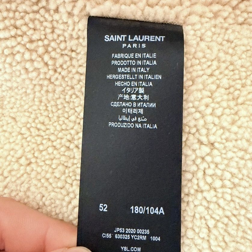 Saint Laurent Paris Saint Laurent Shearling Jacket Size US L / EU 52-54 / 3 - 7 Thumbnail