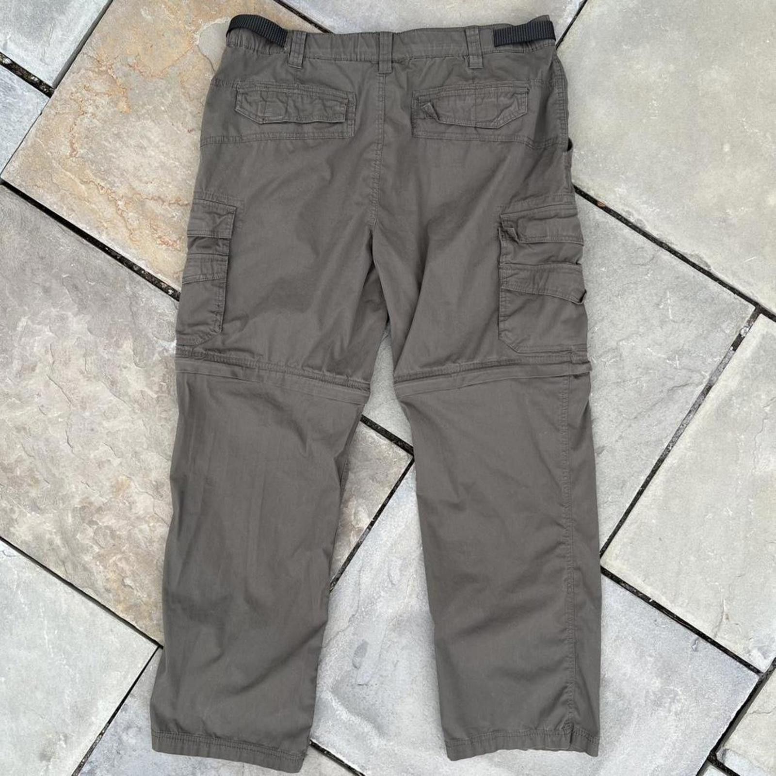 Other Dark Olive Green Gorpcore Convertible Utility Cargo Pants Size US 36 / EU 52 - 4 Thumbnail