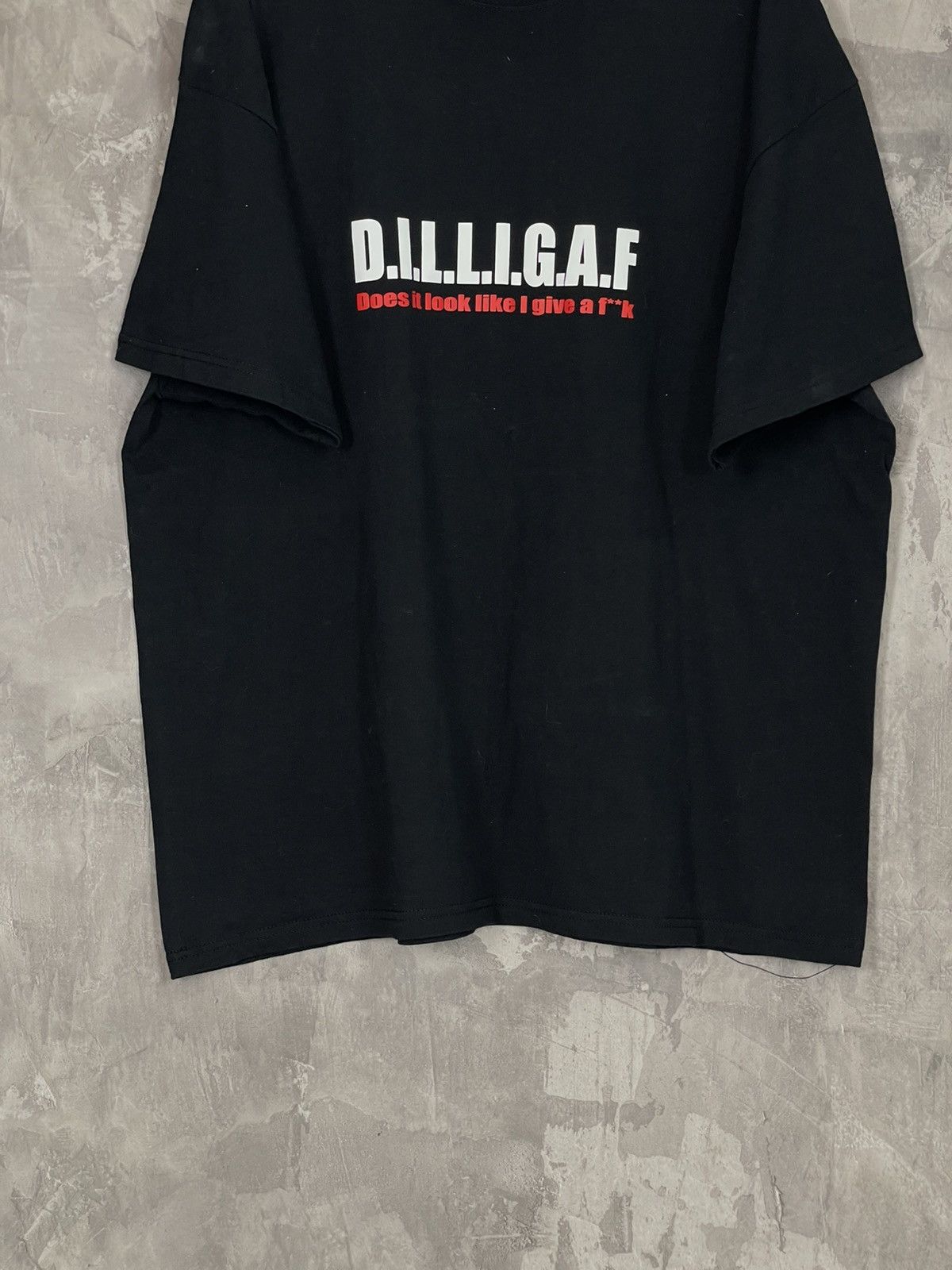 Other Vintage IDGAF Humour Funny Big Logo T shirt Size US XXL / EU 58 / 5 - 5 Thumbnail