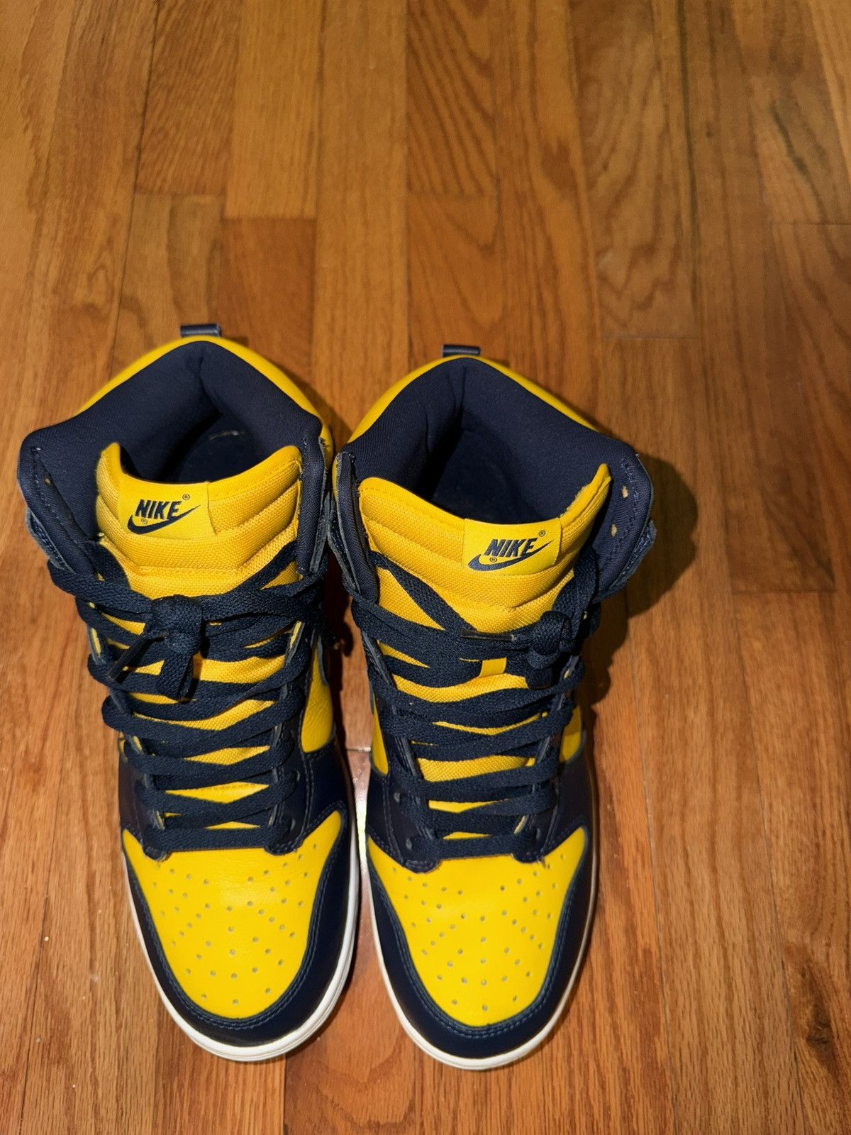 Nike Nike dunk high michigan (2020) Size US 10.5 / EU 43-44 - 3 Thumbnail