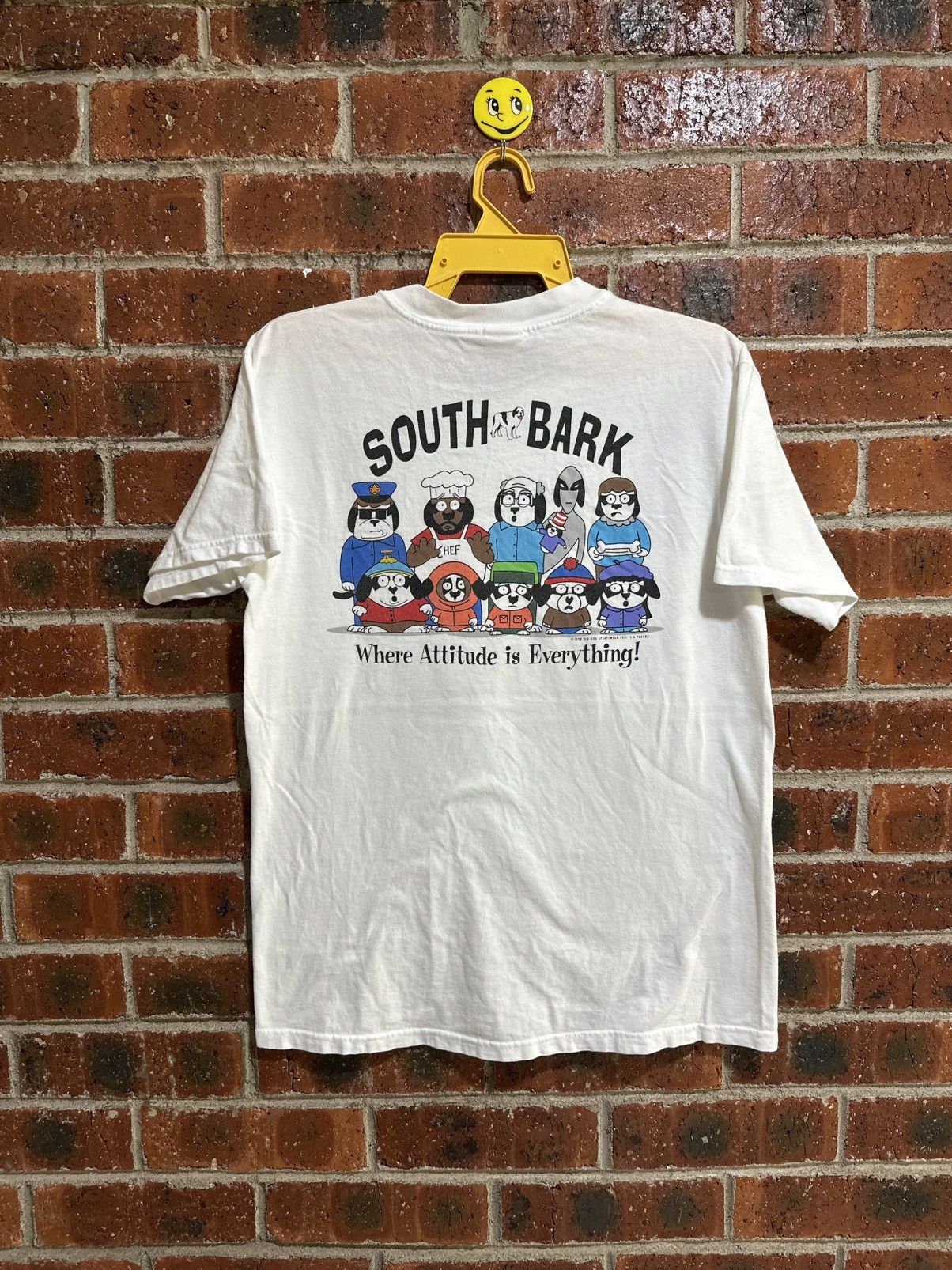 Big Dogs × Vintage Vintage Big Dogs South Bark Faded Tee Size US M / EU 48-50 / 2 - 1 Thumbnail