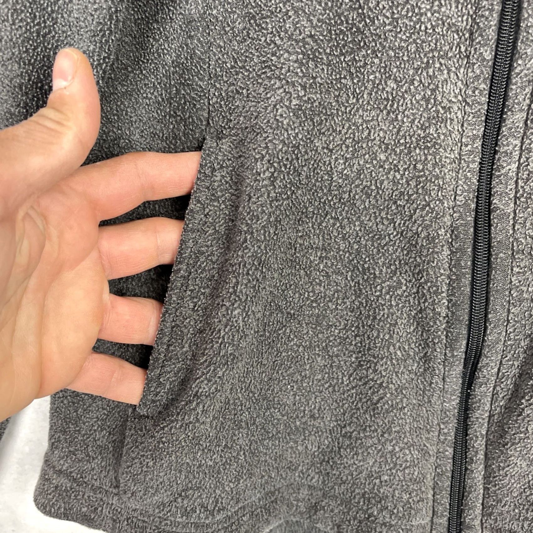 Patagonia Patagonia Jacket Womens Medium Gray Synchilla Zip Up Fleece Made In USA Vintage Size M / US 6-8 / IT 42-44 - 5 Thumbnail