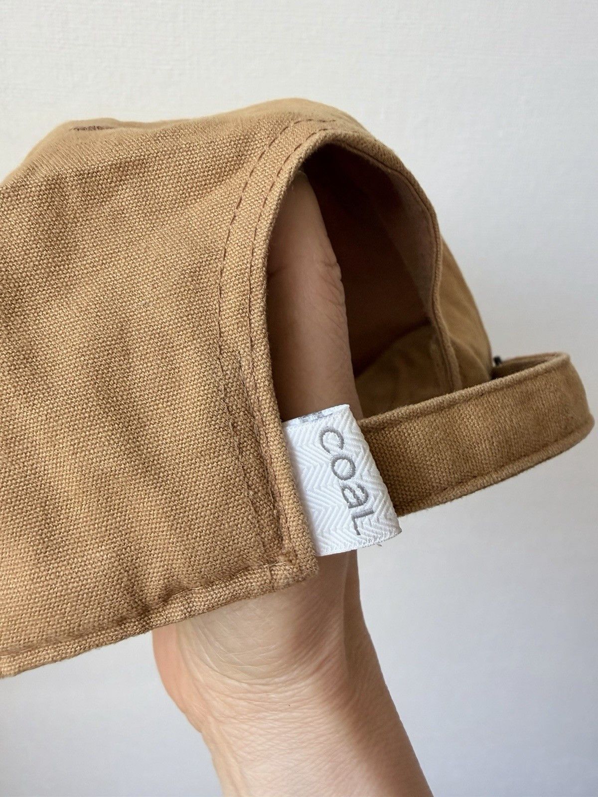 Coal Coal Headwear Go Outside Camp Hat Tan Cotton Strapback Camp Size ONE SIZE - 5 Thumbnail