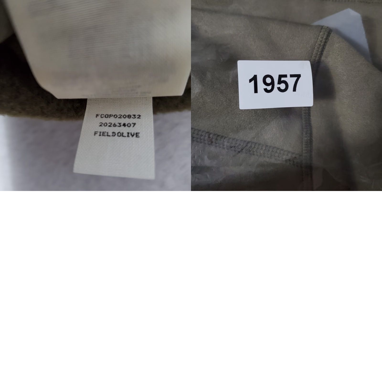 Filson Filson Granite Spire Fleece Jacket Men L Field Olive Green Full Zip Wind-Resistant Jacket Size US L / EU 52-54 / 3 - 10 Thumbnail
