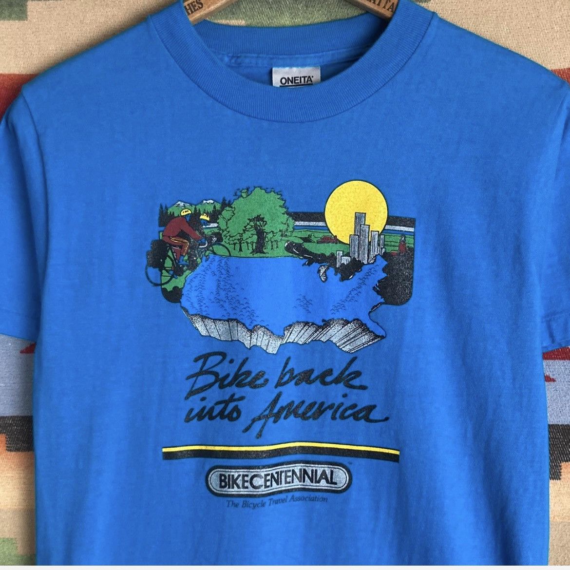 Vintage Vintage single stitch tee made in USA Size US M / EU 48-50 / 2 - 1 Thumbnail