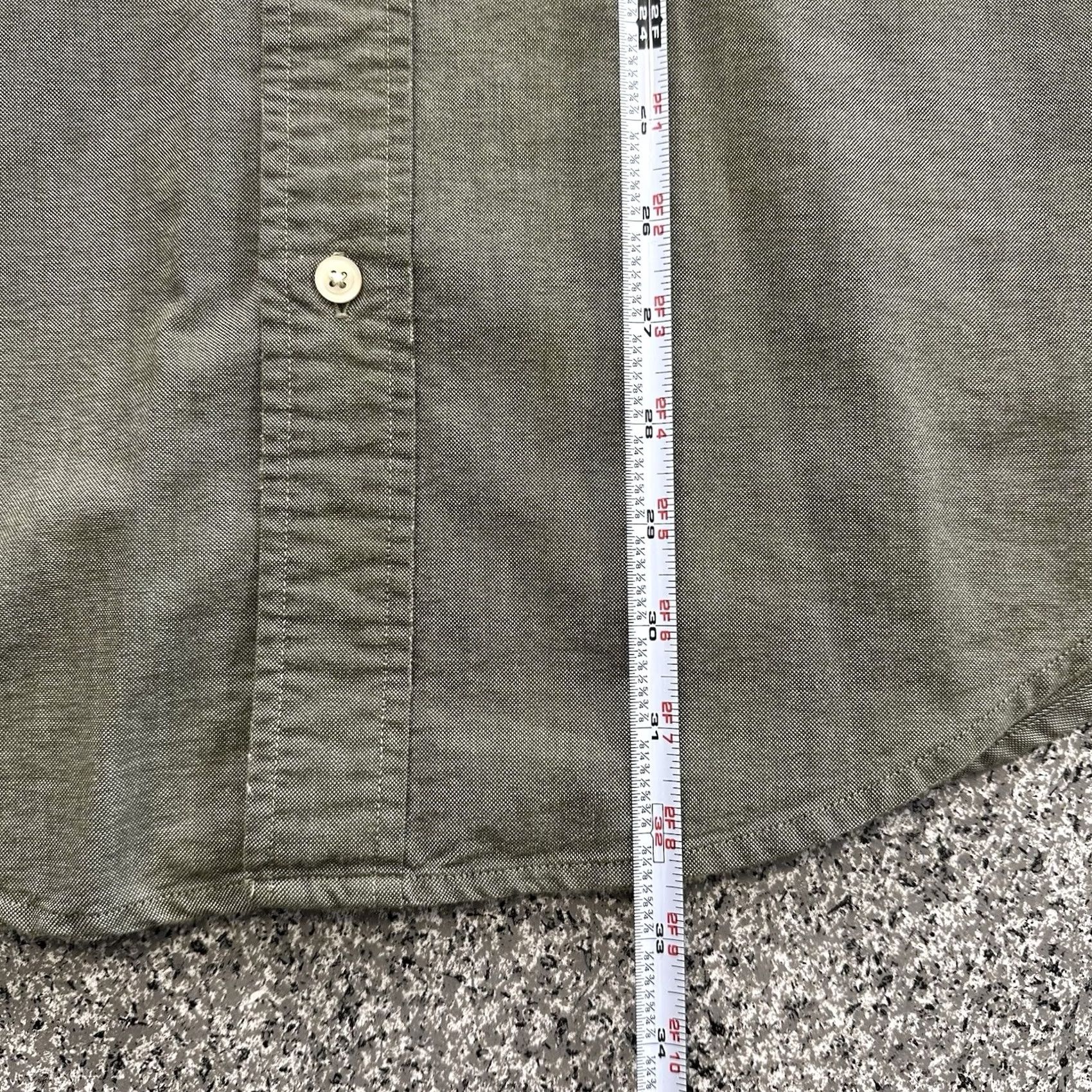 Gap VINTAGE Gap Shirt Mens XL Green Button-Up Long Sleeve Casual Workwear 2003 HOL Mens XS? Size US XL / EU 56 / 4 - 6 Thumbnail