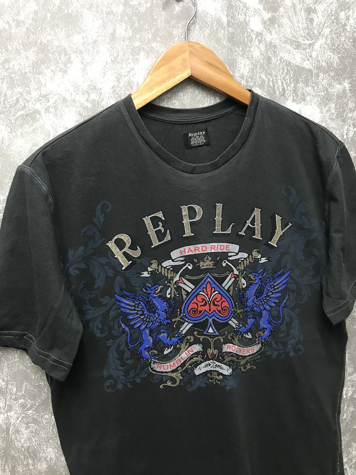 Affliction Replay Affliction Swords Y2K Graphic Tee Size US M / EU 48-50 / 2 - 5 Thumbnail