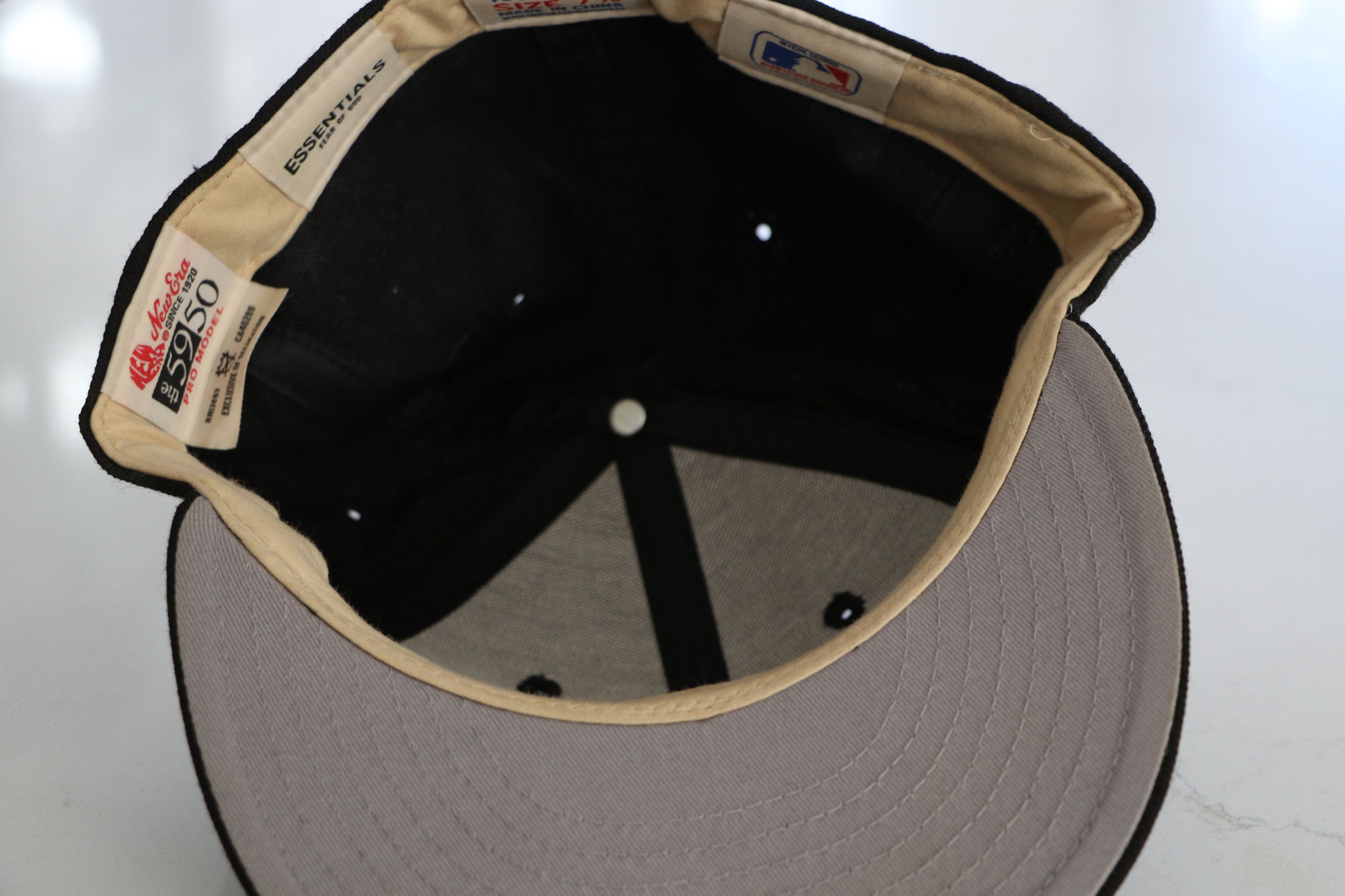 Fear of God × New Era Fear of God x New Era 59fitted wool baseball cap sz. 7 3/8 Size ONE SIZE - 4 Thumbnail