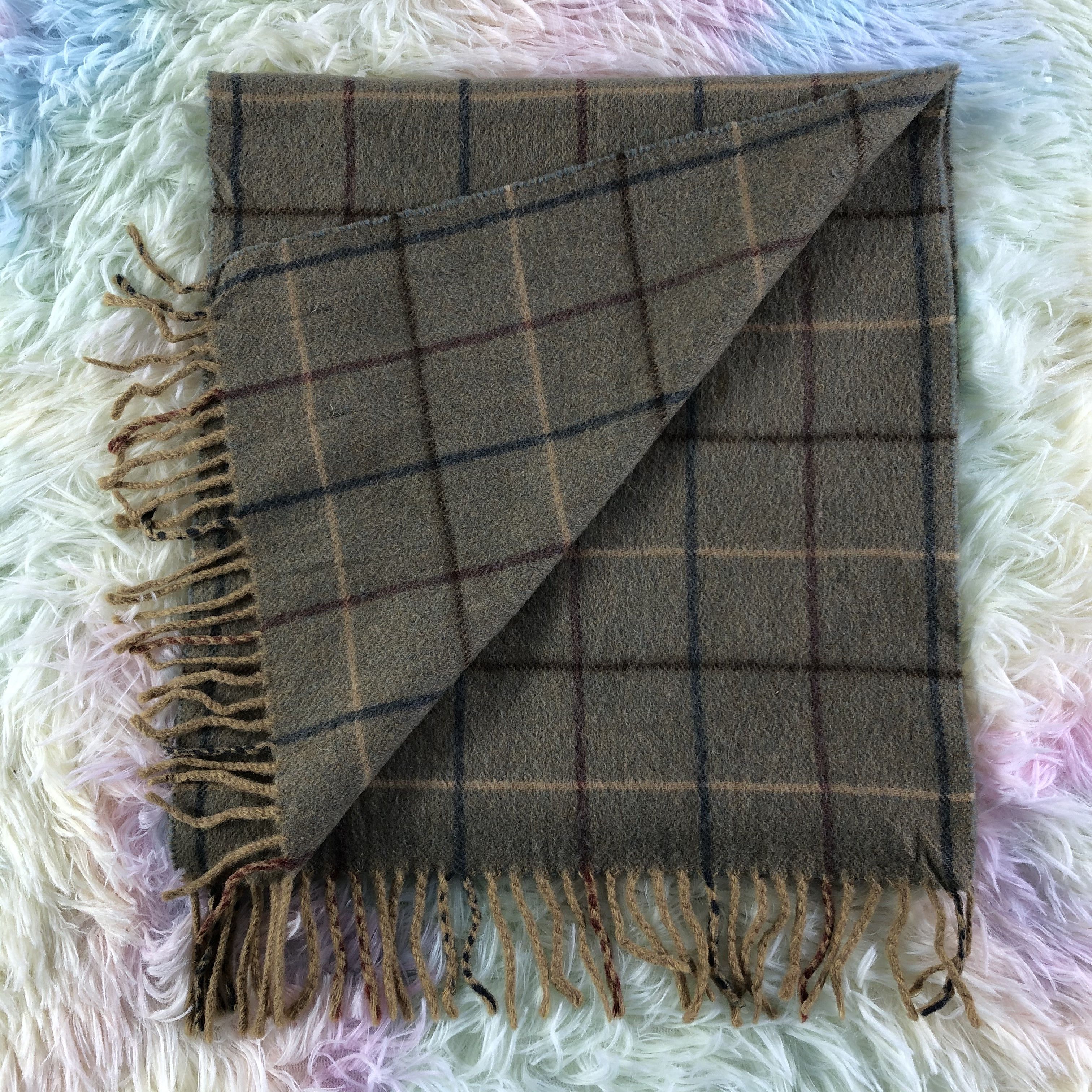 Burberry × Vintage Burberry Scarf / Muffler / Neckwear - KM222 Size ONE SIZE - 4 Thumbnail