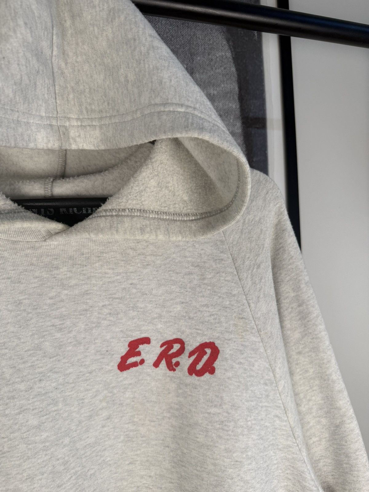 Enfants Riches Deprimes 🚭1 of 1 ULTIMATE GRAIL🚭HAND DRAWN “GLUE SNIFFER” DARE HOODIE Size US XL / EU 56 / 4 - 10 Thumbnail