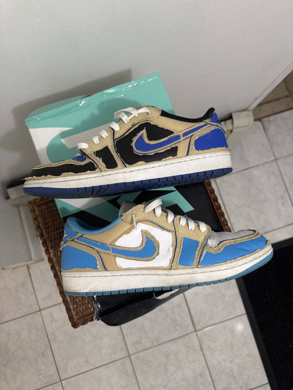 Nike Air Jordan 1 Low SB “Desert Ore” x Lance Mountain Size US 10 / EU 43 - 3 Thumbnail