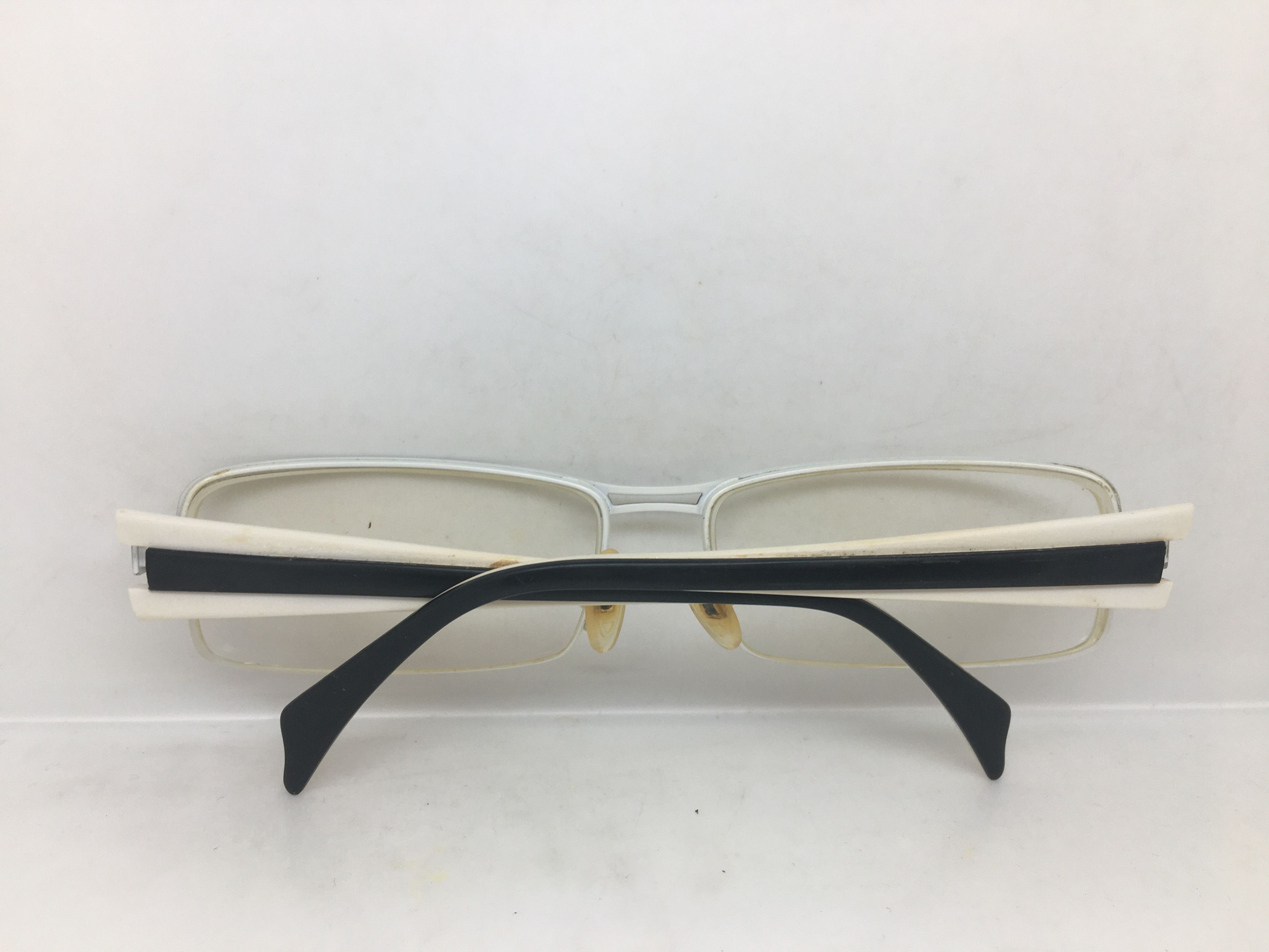 Other Mikli ML 1017 Black White Half-rim RX Eyeglasses Frame Size ONE SIZE - 8 Thumbnail