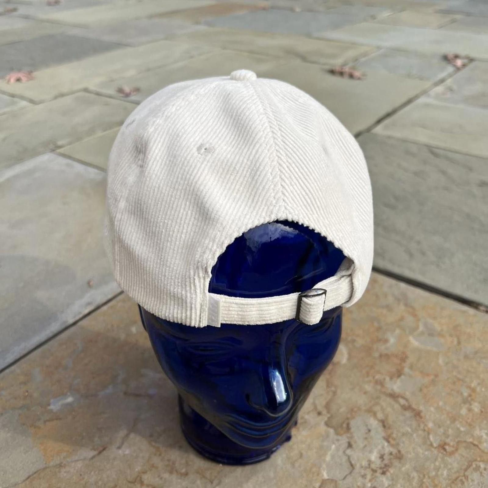 Other Cream Off White Corduroy Strapback Dad Hat Size ONE SIZE - 6 Thumbnail