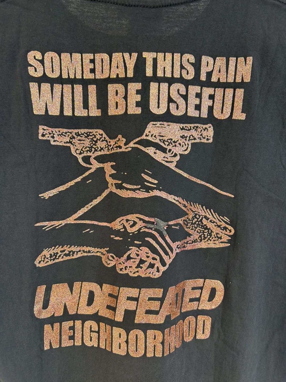 Undefeated Undefeated Neighbourhood Vintage Black Tee Size US M / EU 48-50 / 2 - 4 Thumbnail