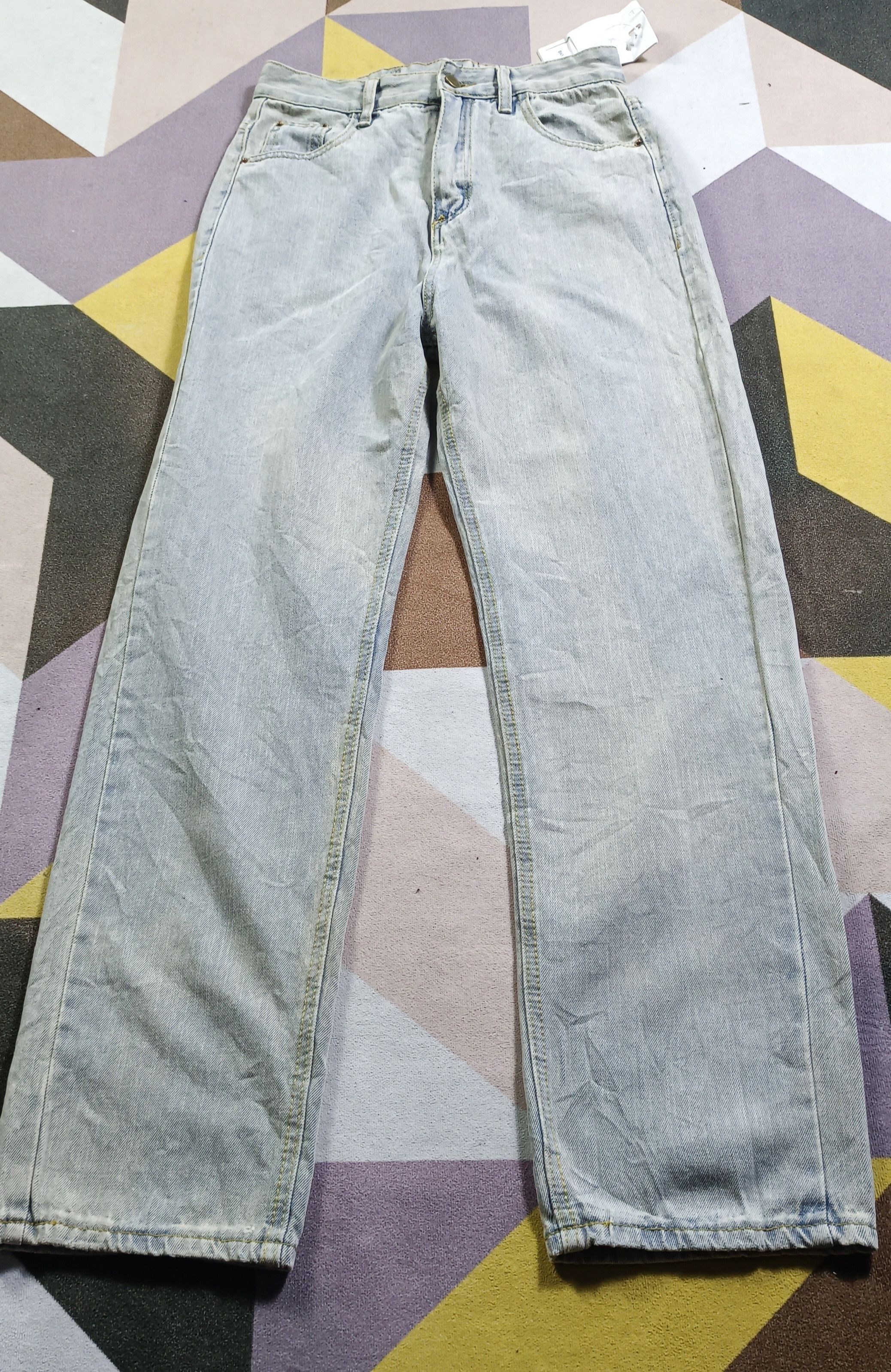 Japanese Brand Vintage🔥Day Closet Baggie Distressed Denim Size US 28 / EU 44 - 2 Thumbnail
