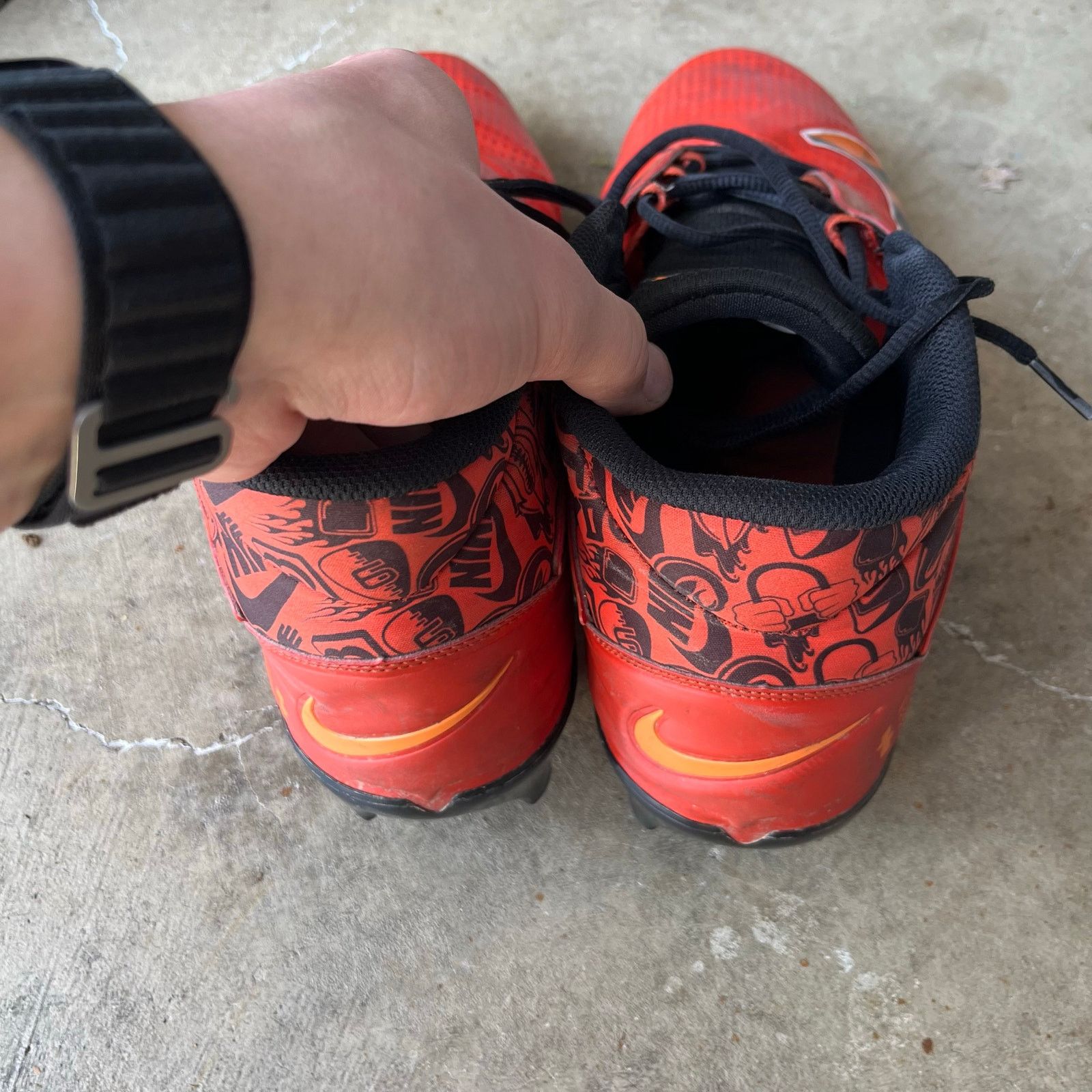Vintage Nike Alpha Menace Pro NRG 4 TD Football Cleats Size 14 Size US 14 / EU 47 - 4 Thumbnail