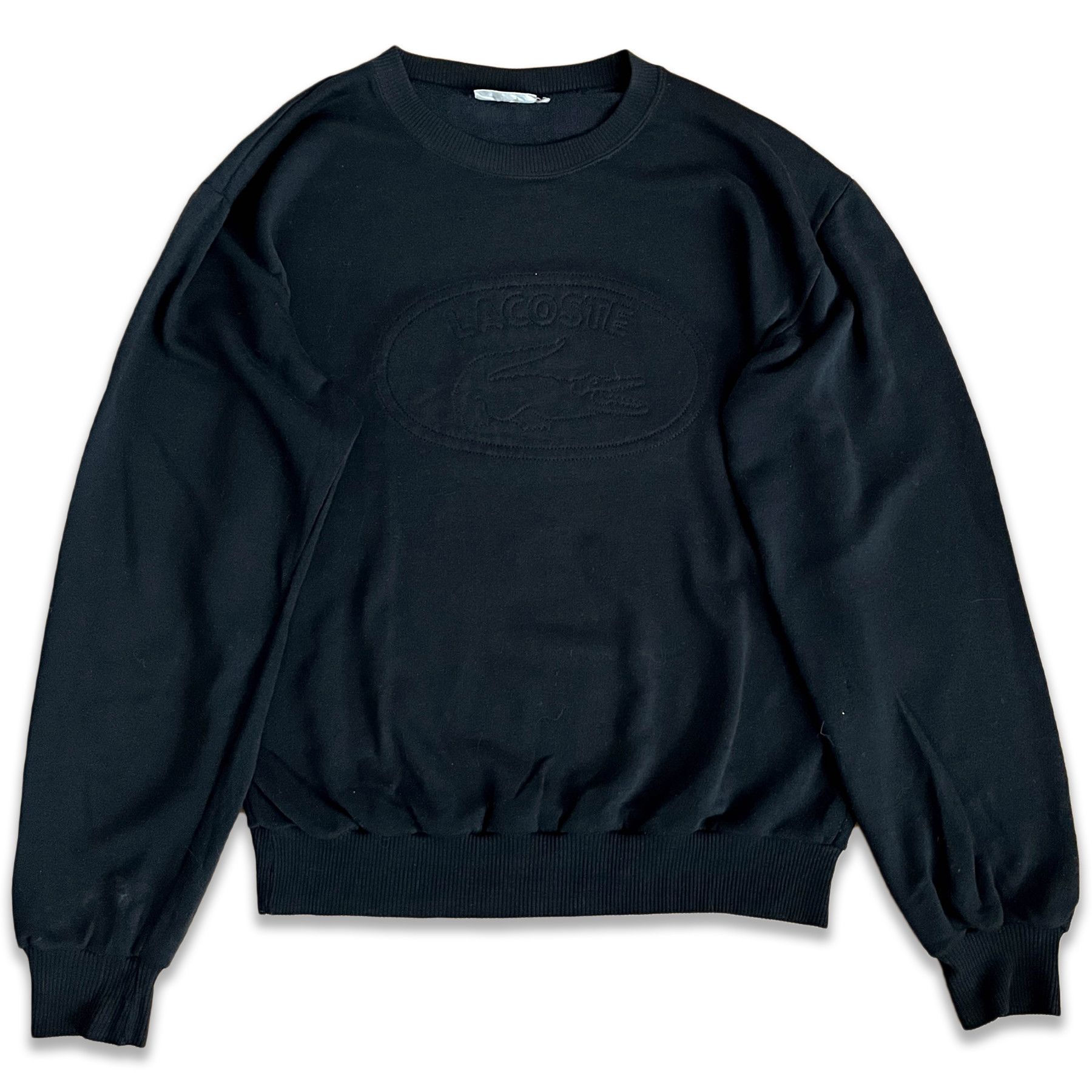 Lacoste Lаcoste vintage lightweight sweatshirt/longsleeve, M size Size US M / EU 48-50 / 2 - 2 Thumbnail