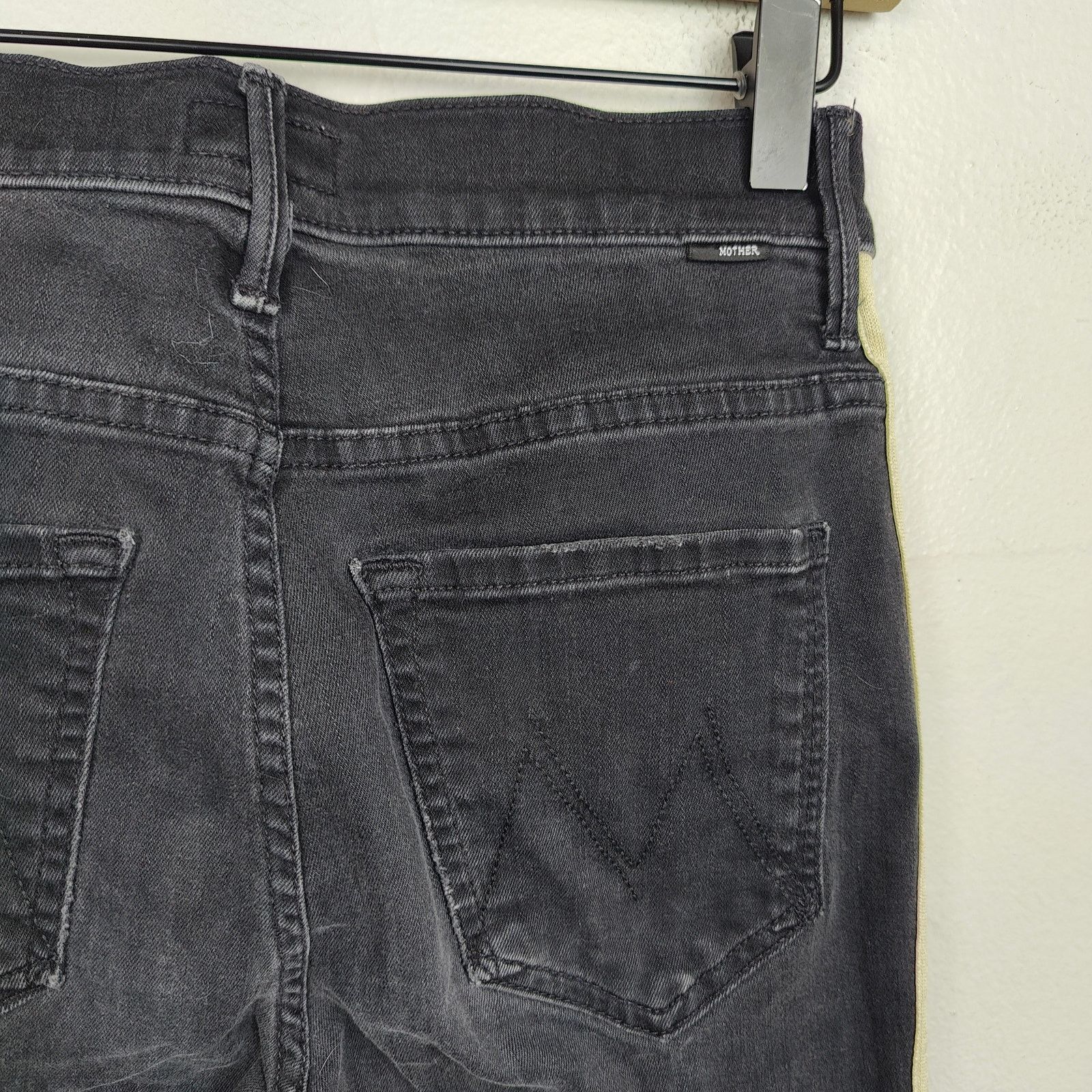 MOTHER Mother Denim The Insider Crop Step Fray Jeans Womens 26 Size 26" / US 2 / IT 38 - 6 Thumbnail